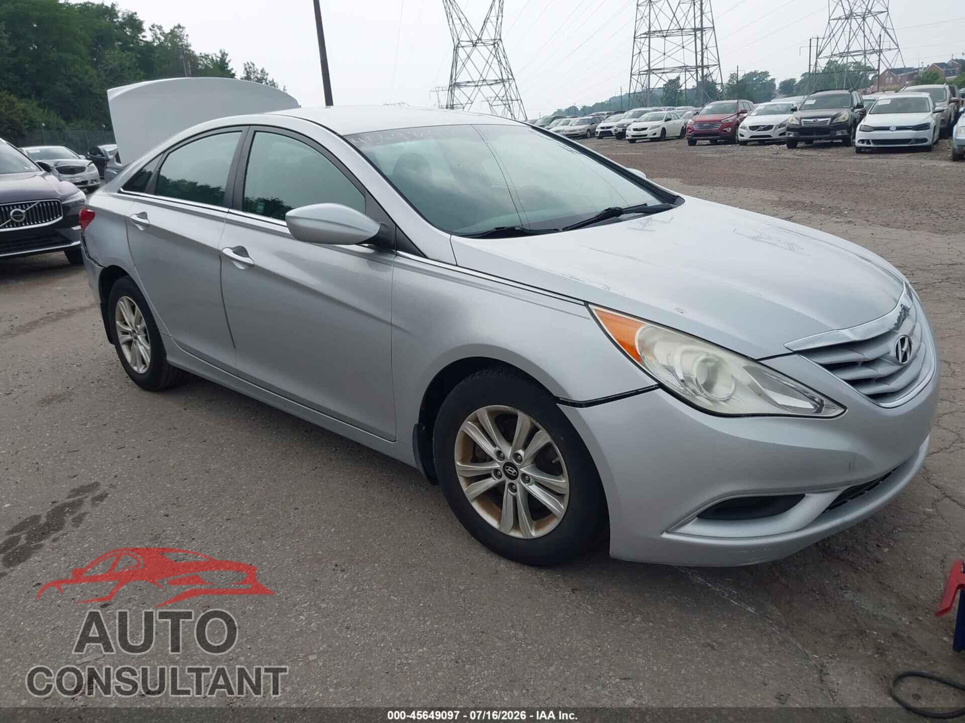 HYUNDAI SONATA 2012 - 5NPEB4AC3CH493910