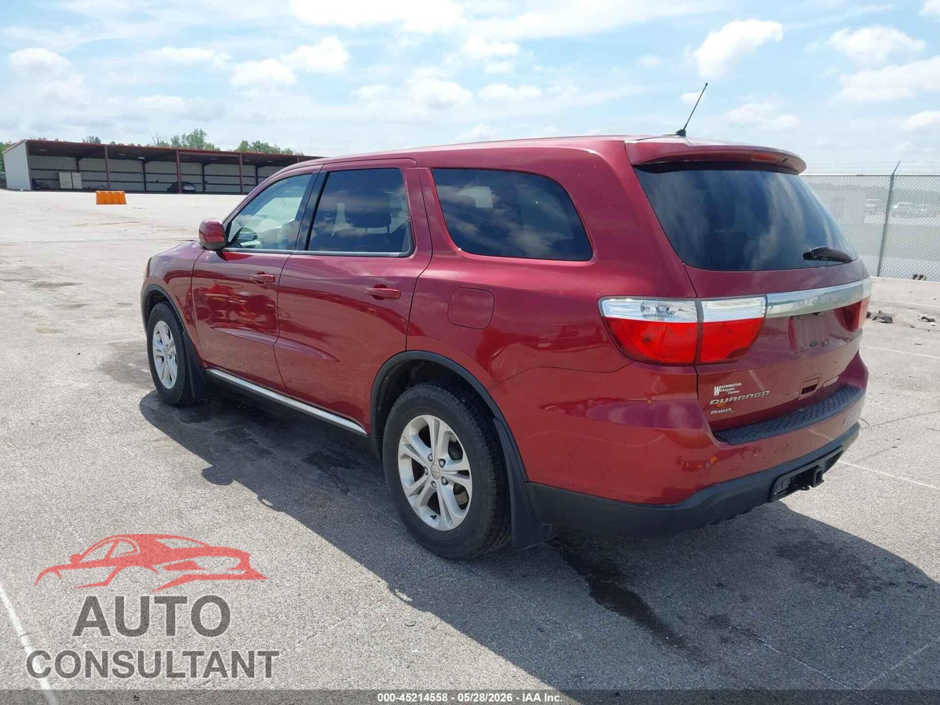 DODGE DURANGO 2013 - 1C4RDJAG3DC535650