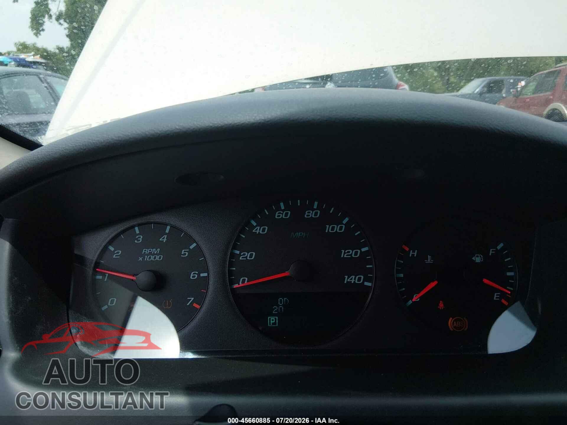 CHEVROLET IMPALA 2012 - 2G1WF5E37C1321639