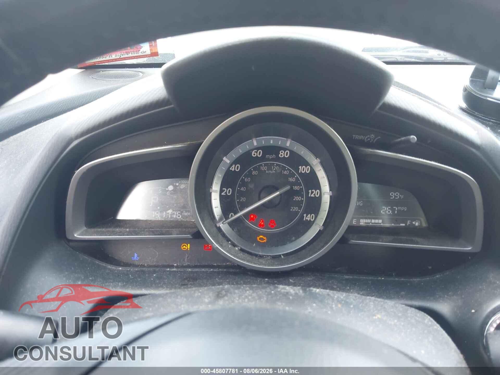 MAZDA CX-3 2016 - JM1DKFC76G0136764