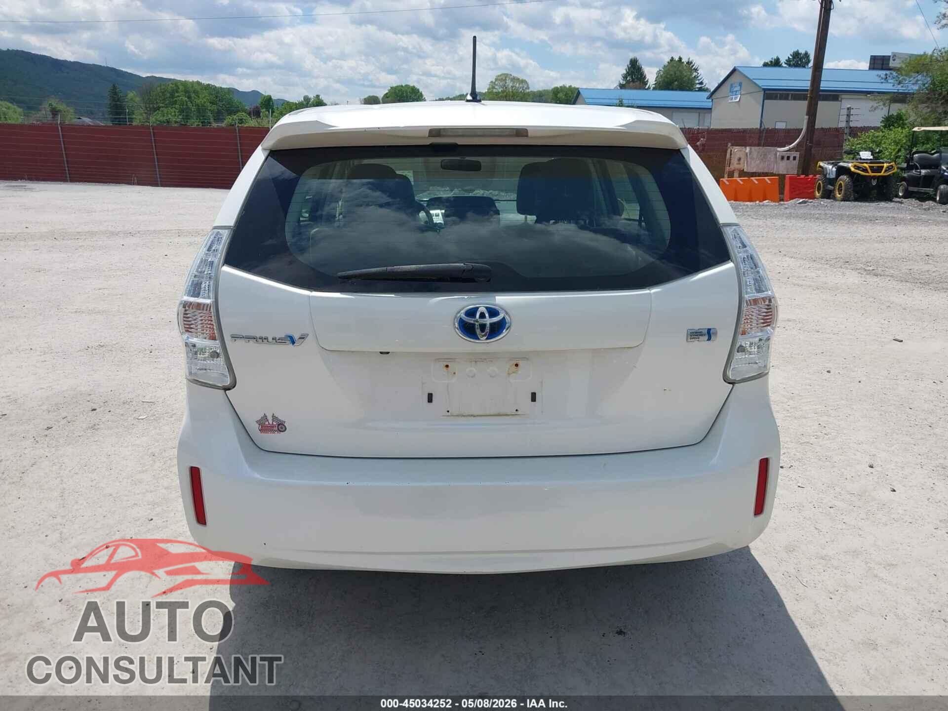 TOYOTA PRIUS V 2012 - JTDZN3EU2C3173558