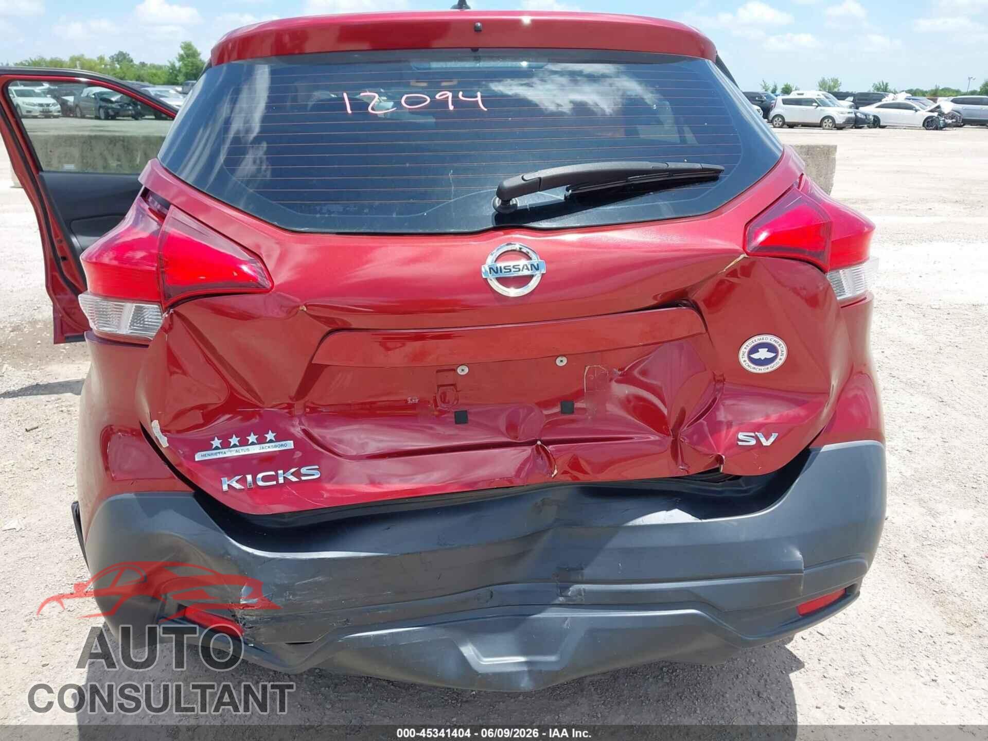 NISSAN KICKS 2019 - 3N1CP5CU3KL496974