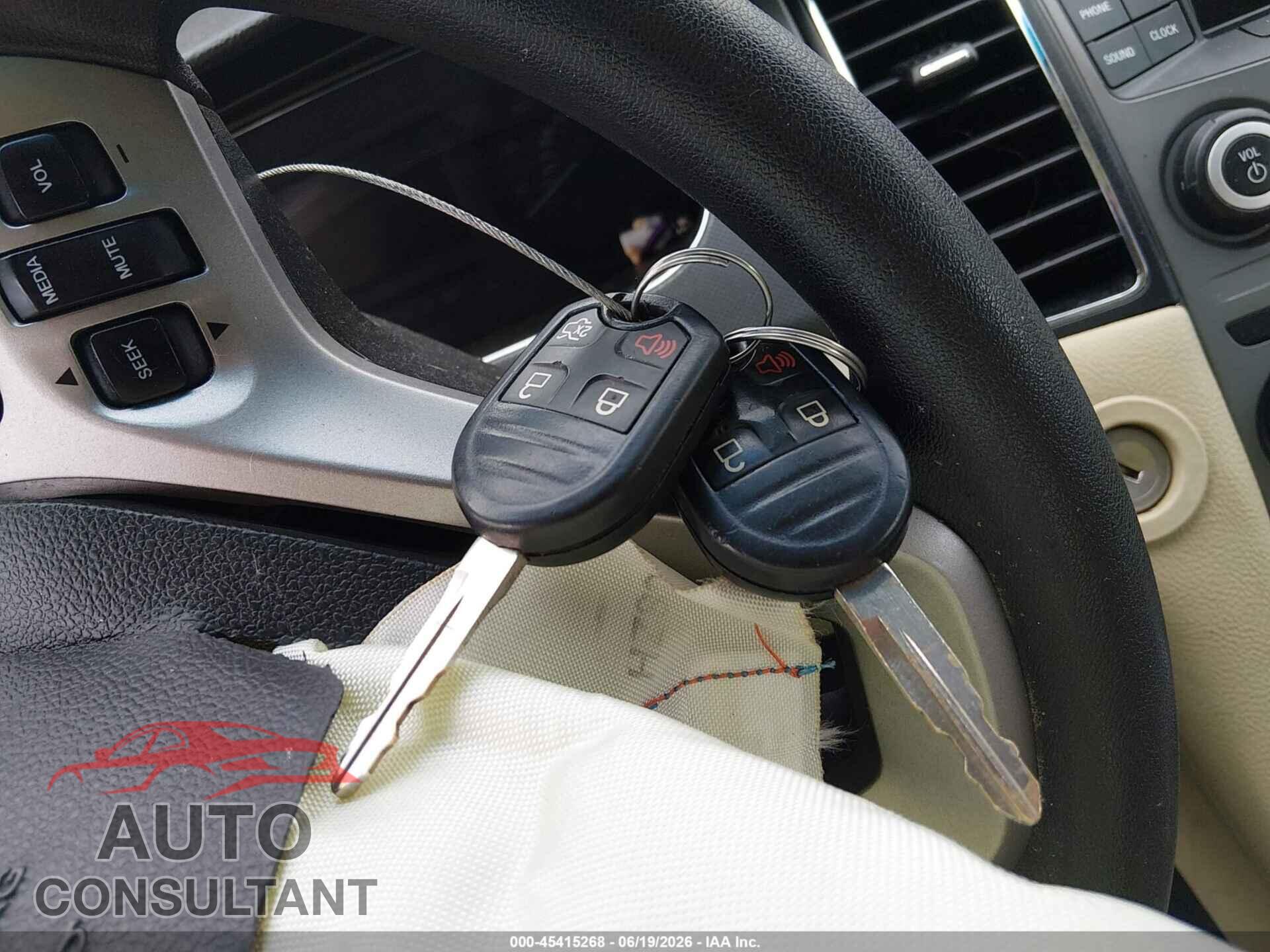 FORD TAURUS 2013 - 1FAHP2D82DG234220