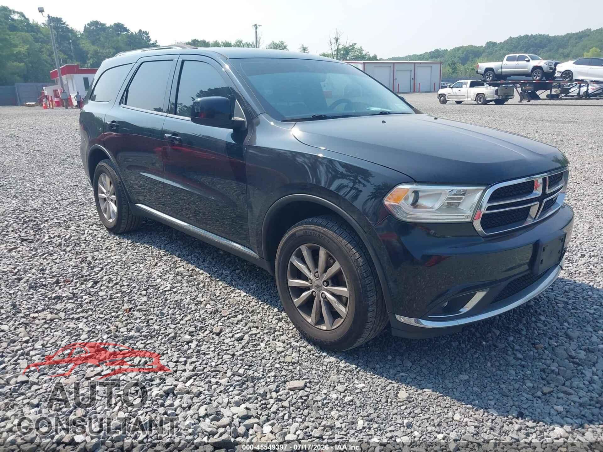 DODGE DURANGO 2019 - 1C4RDJAG7KC744466