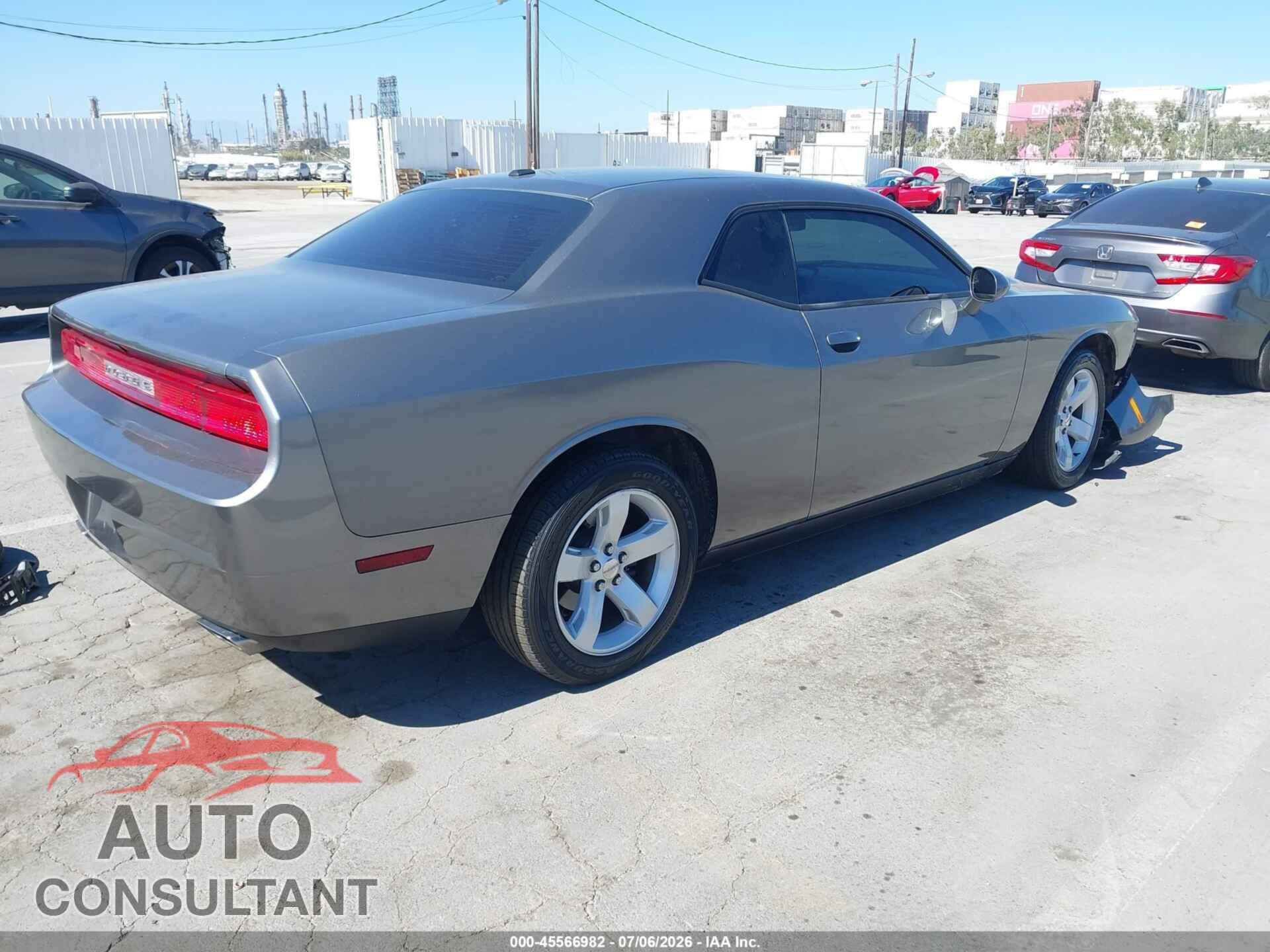 DODGE CHALLENGER 2012 - 2C3CDYAG1CH181237