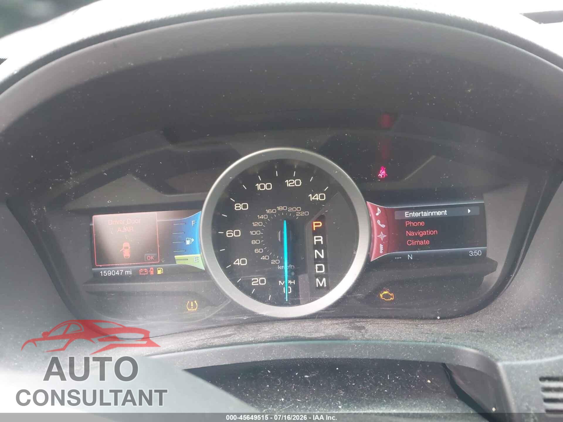 FORD EXPLORER 2011 - 1FMHK8F87BGA94540