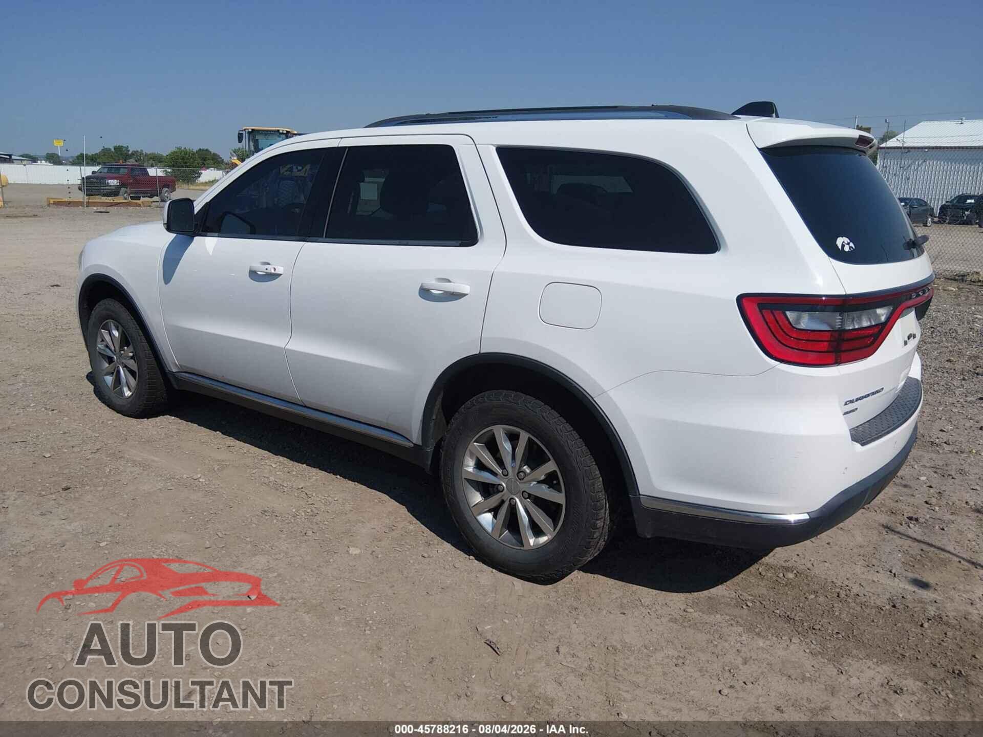 DODGE DURANGO 2015 - 1C4RDJDG4FC789527