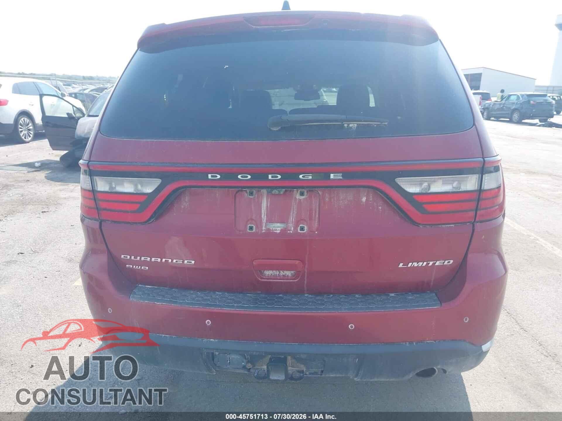 DODGE DURANGO 2015 - 1C4RDJDG2FC121189