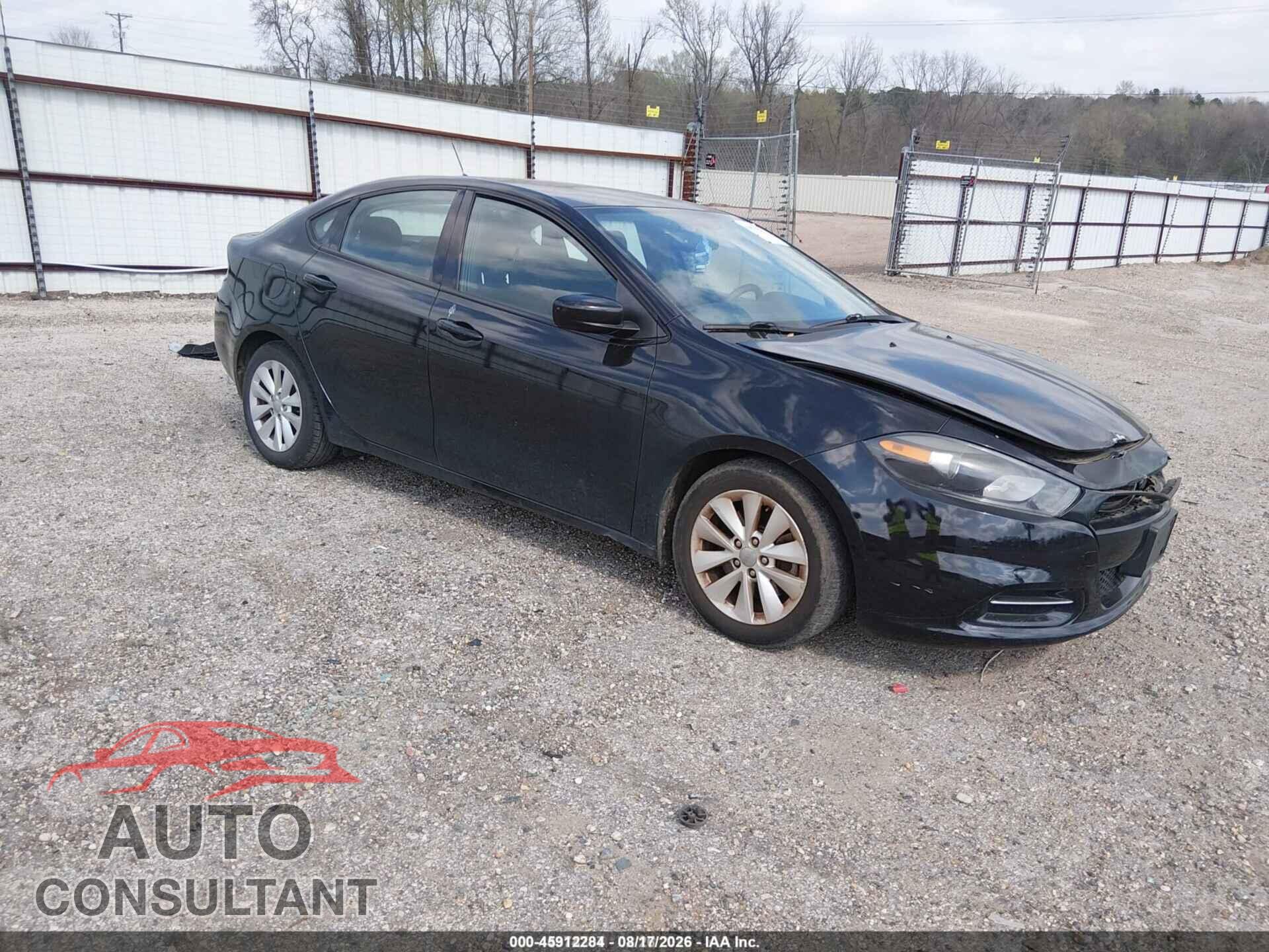 DODGE DART 2014 - 1C3CDFBB2ED920378