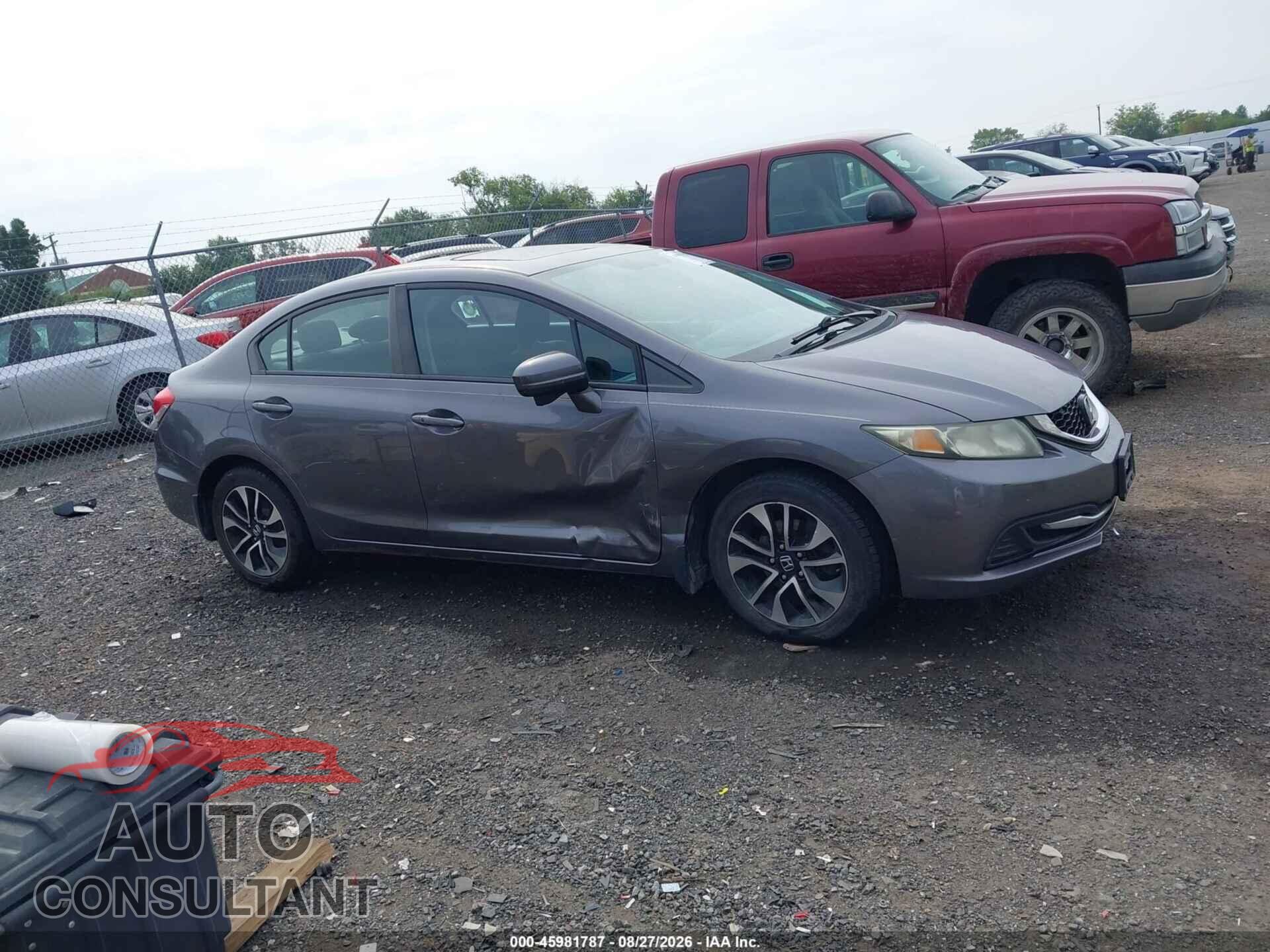 HONDA CIVIC 2014 - 19XFB2F82EE274523