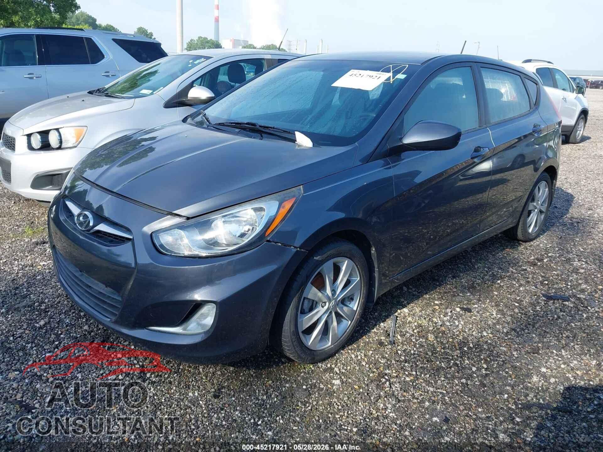 HYUNDAI ACCENT 2012 - KMHCU5AE4CU031866