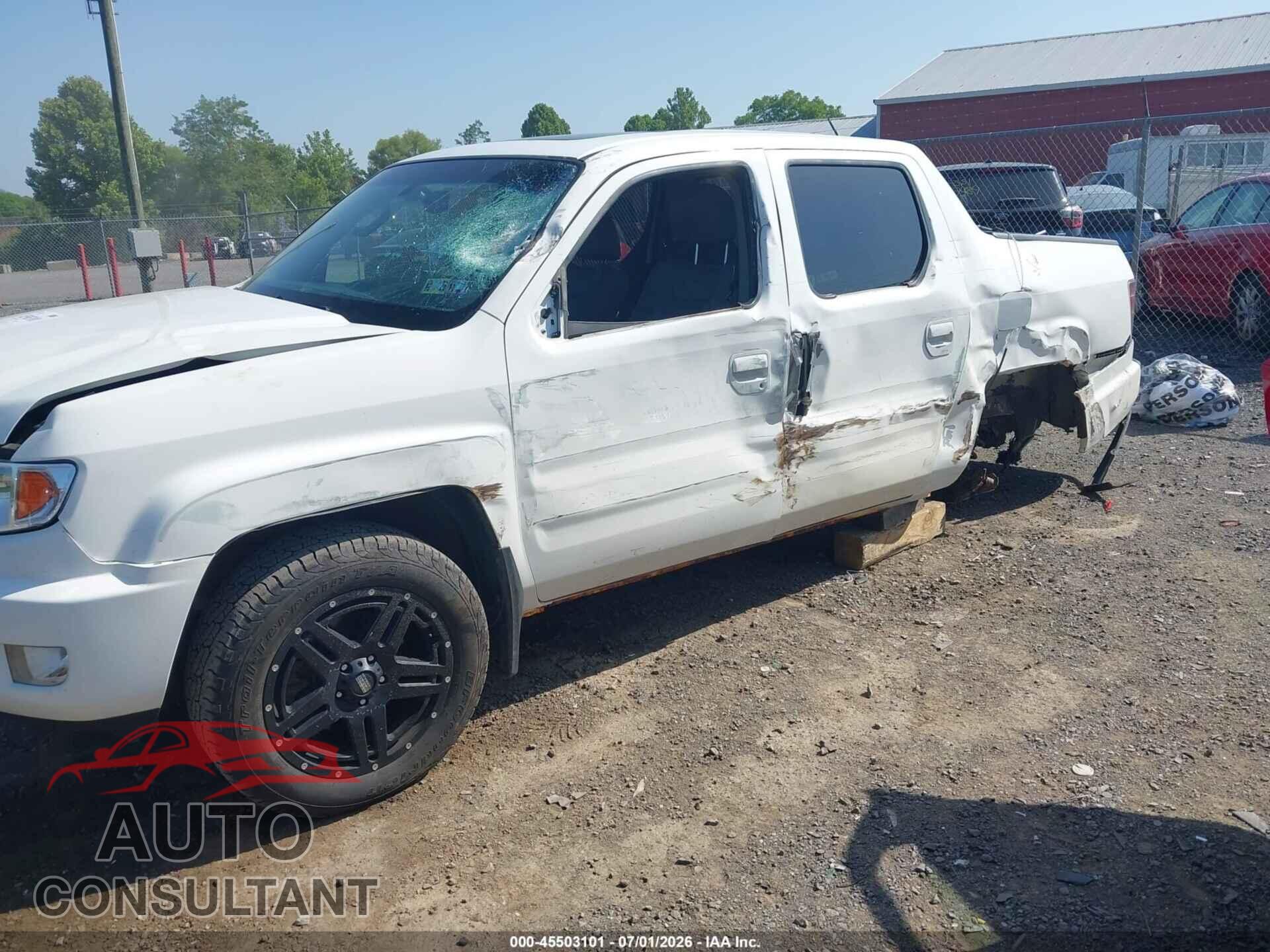 HONDA RIDGELINE 2011 - 5FPYK1F59BB007563