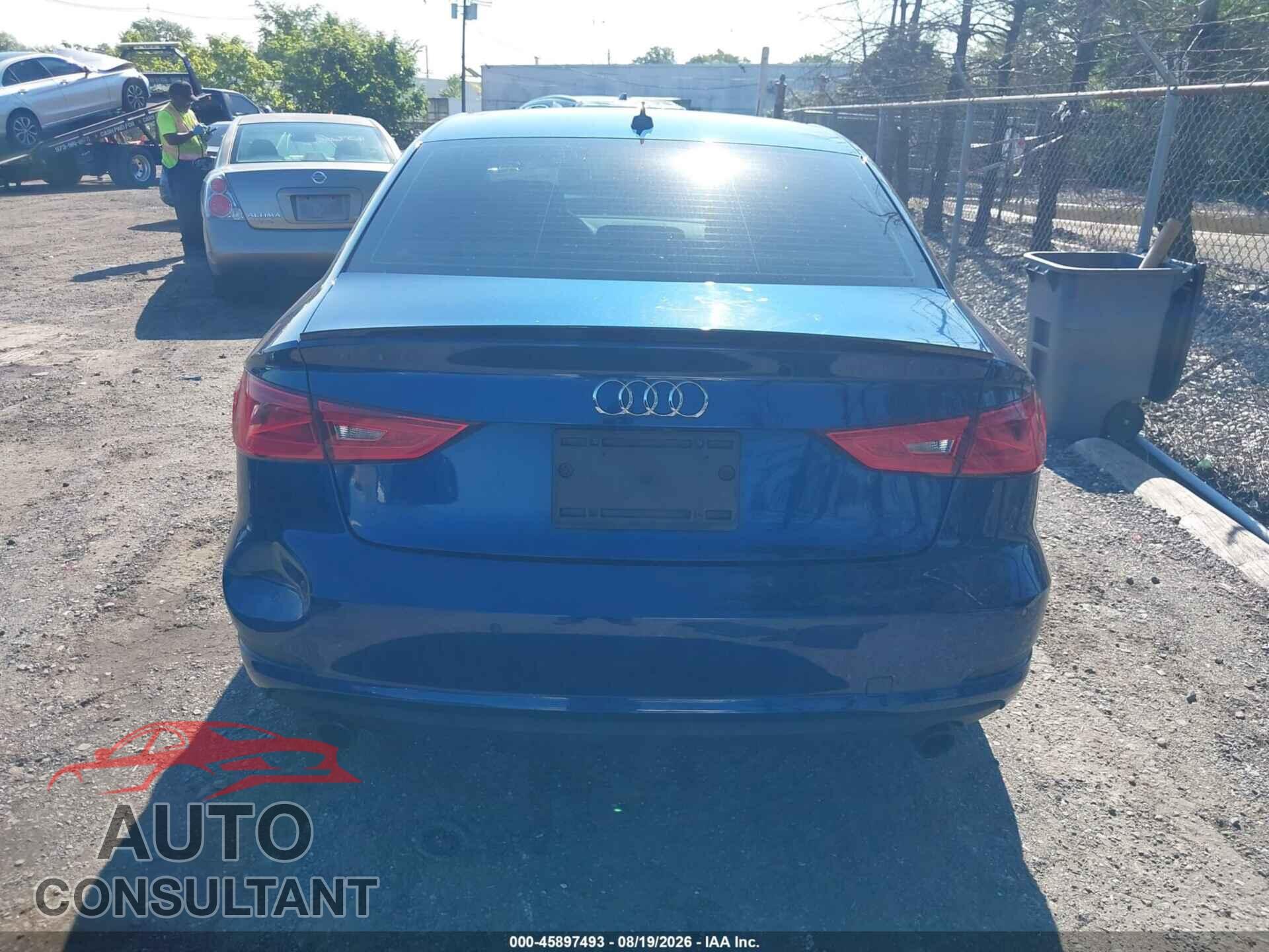AUDI A3 2016 - WAUB8GFF1G1014352