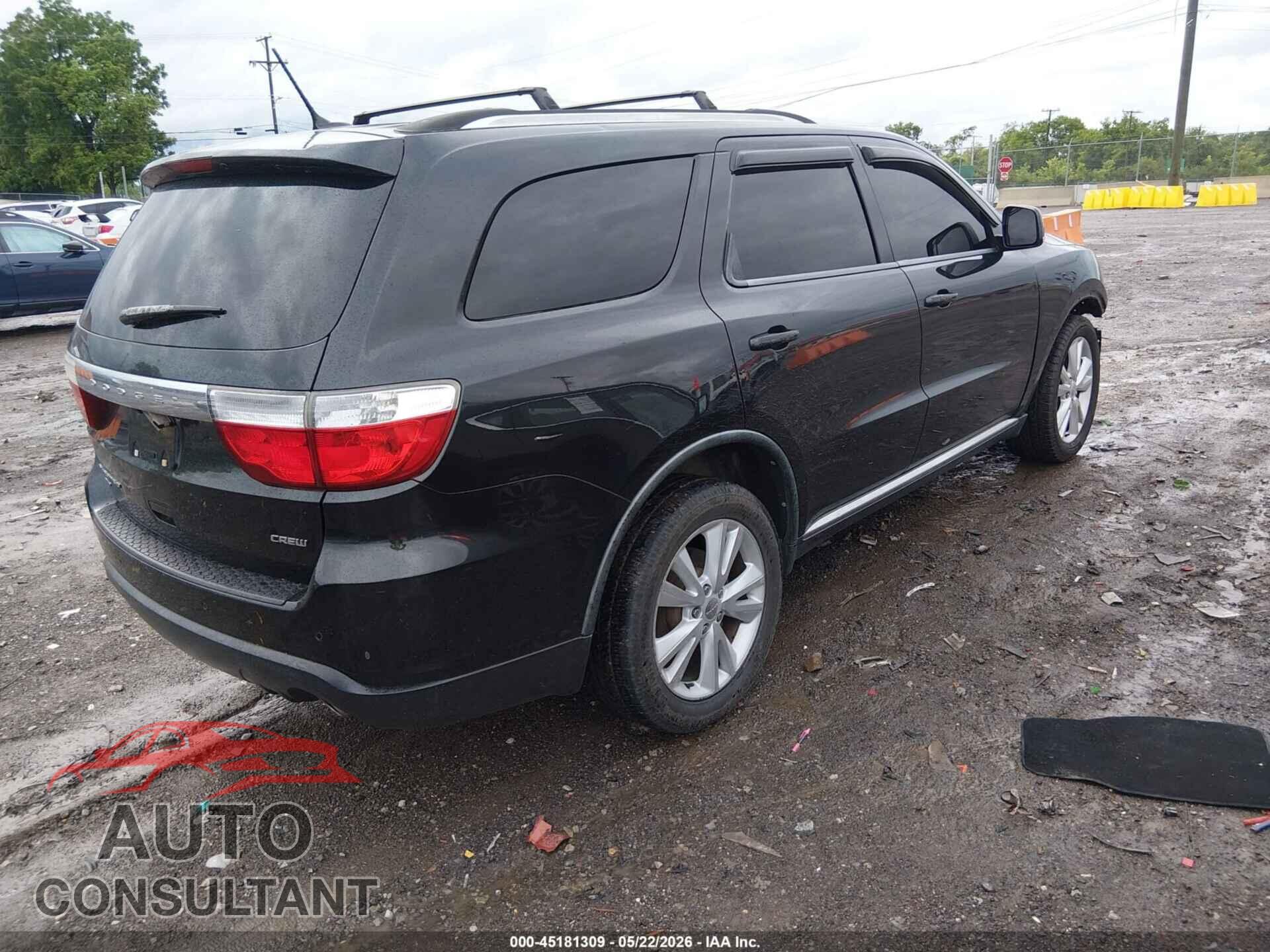 DODGE DURANGO 2012 - 1C4RDJDG5CC163416