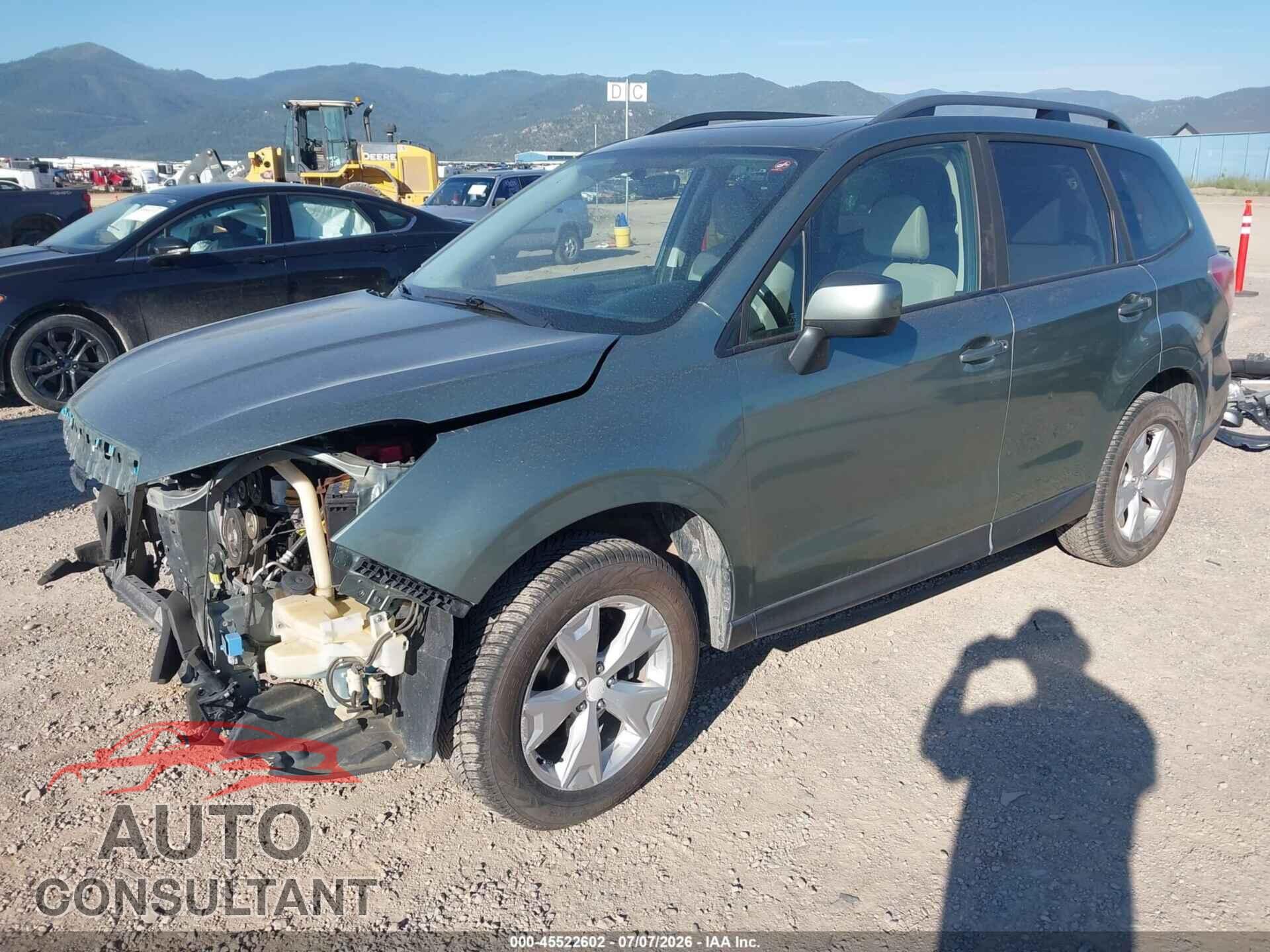 SUBARU FORESTER 2016 - JF2SJADC8GH563441