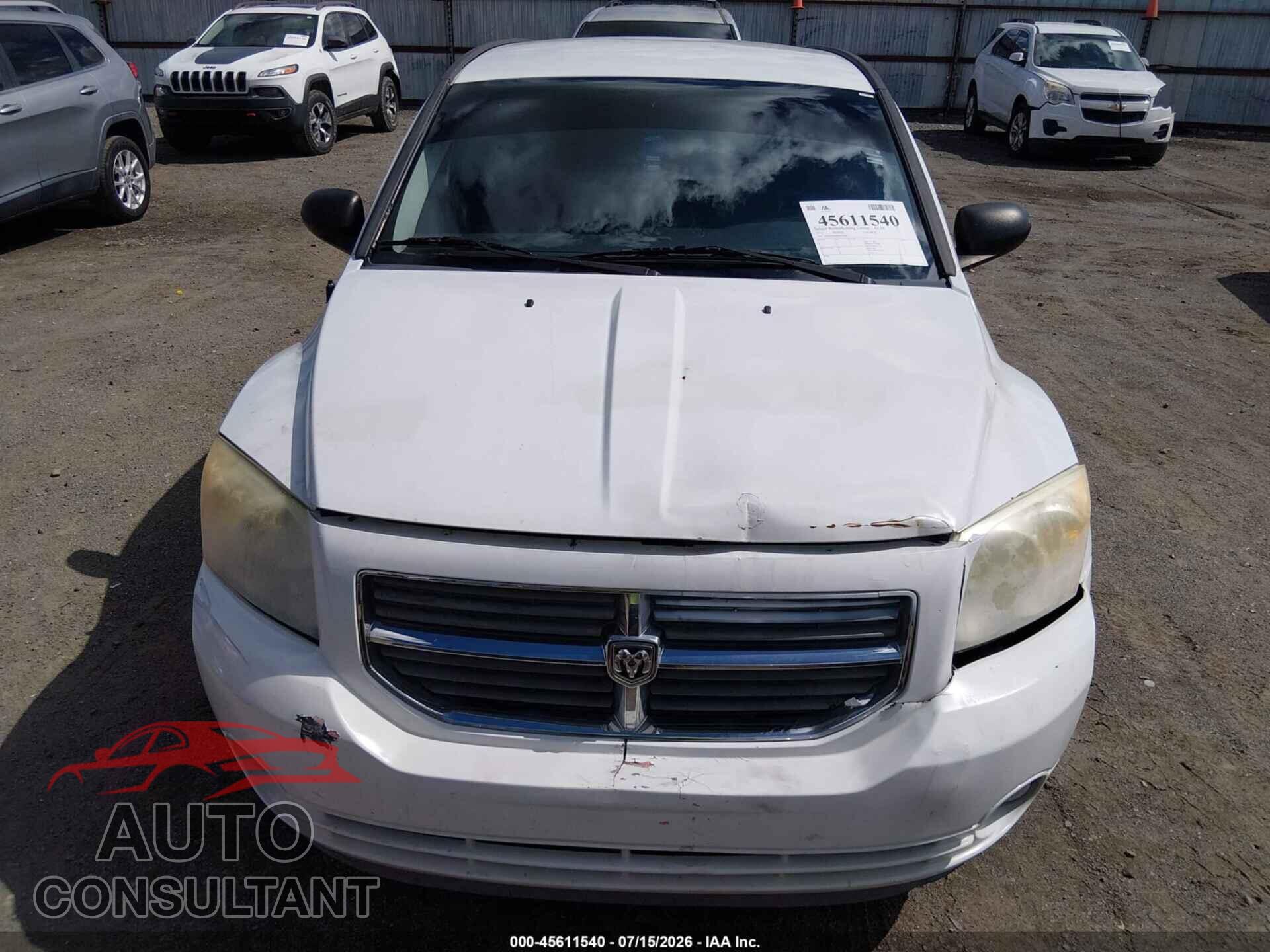 DODGE CALIBER 2011 - 1B3CB3HA6BD205406