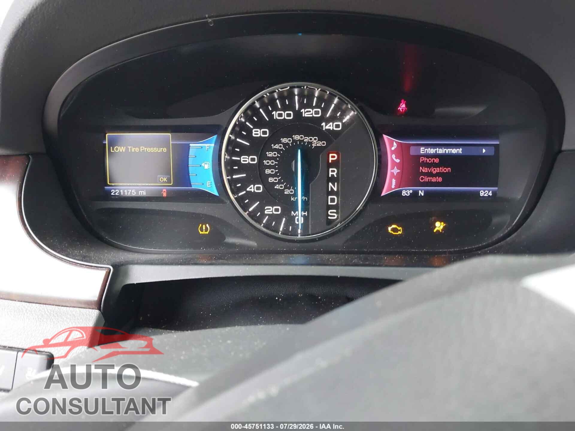 FORD EDGE 2013 - 2FMDK3KC7DBA85486