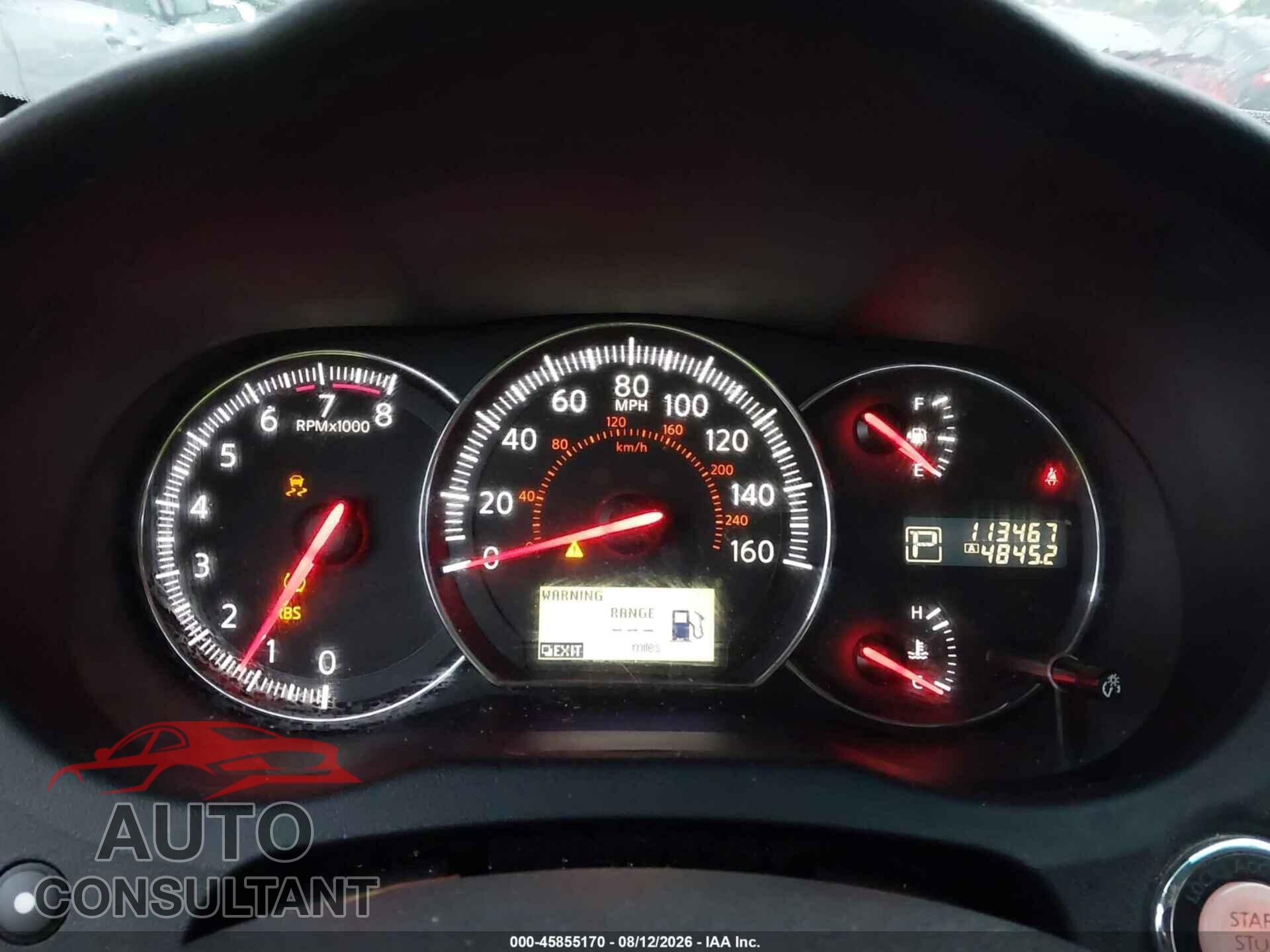 NISSAN MAXIMA 2014 - 1N4AA5AP1EC485609
