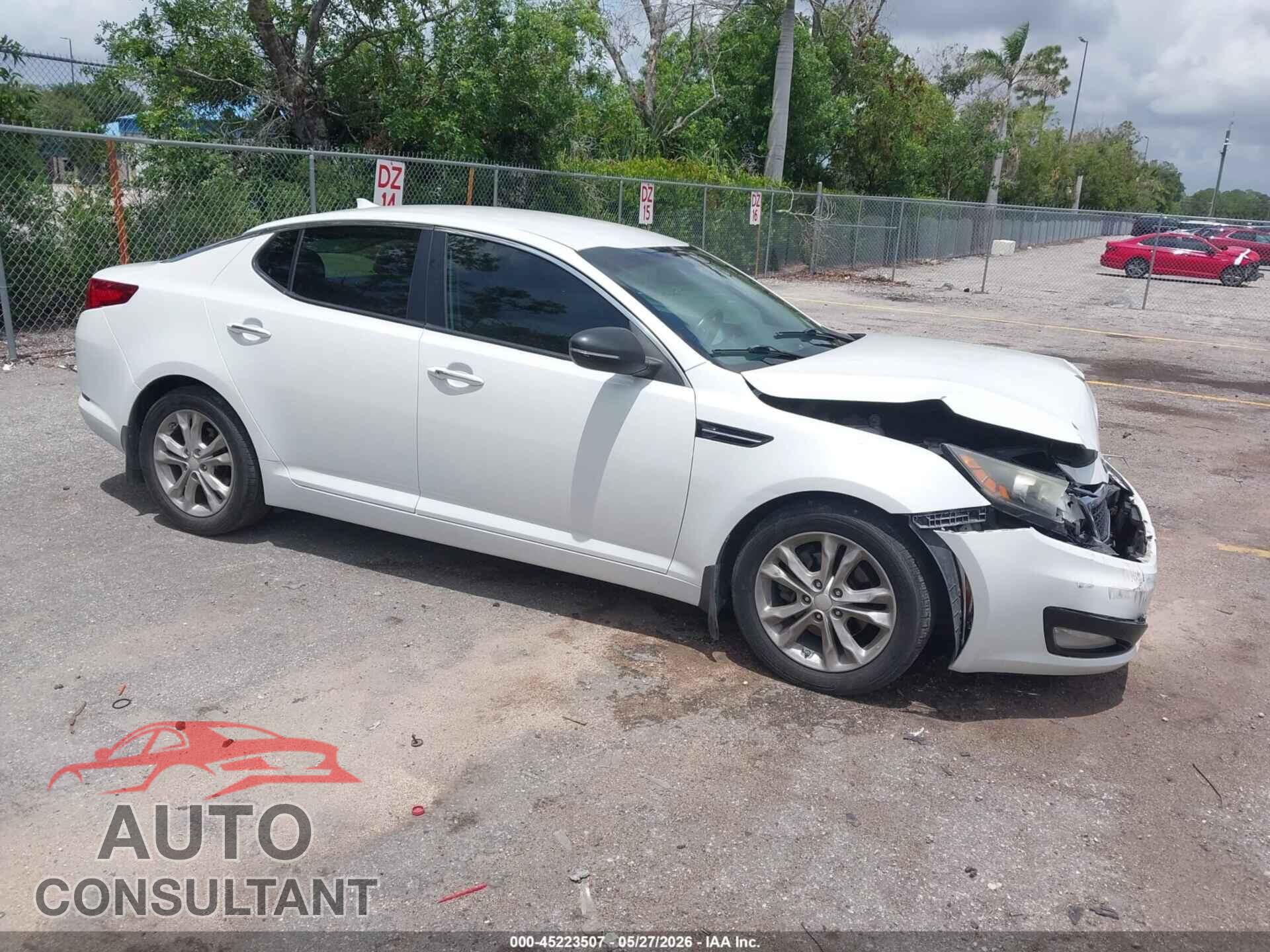 KIA OPTIMA 2013 - 5XXGN4A73DG176256