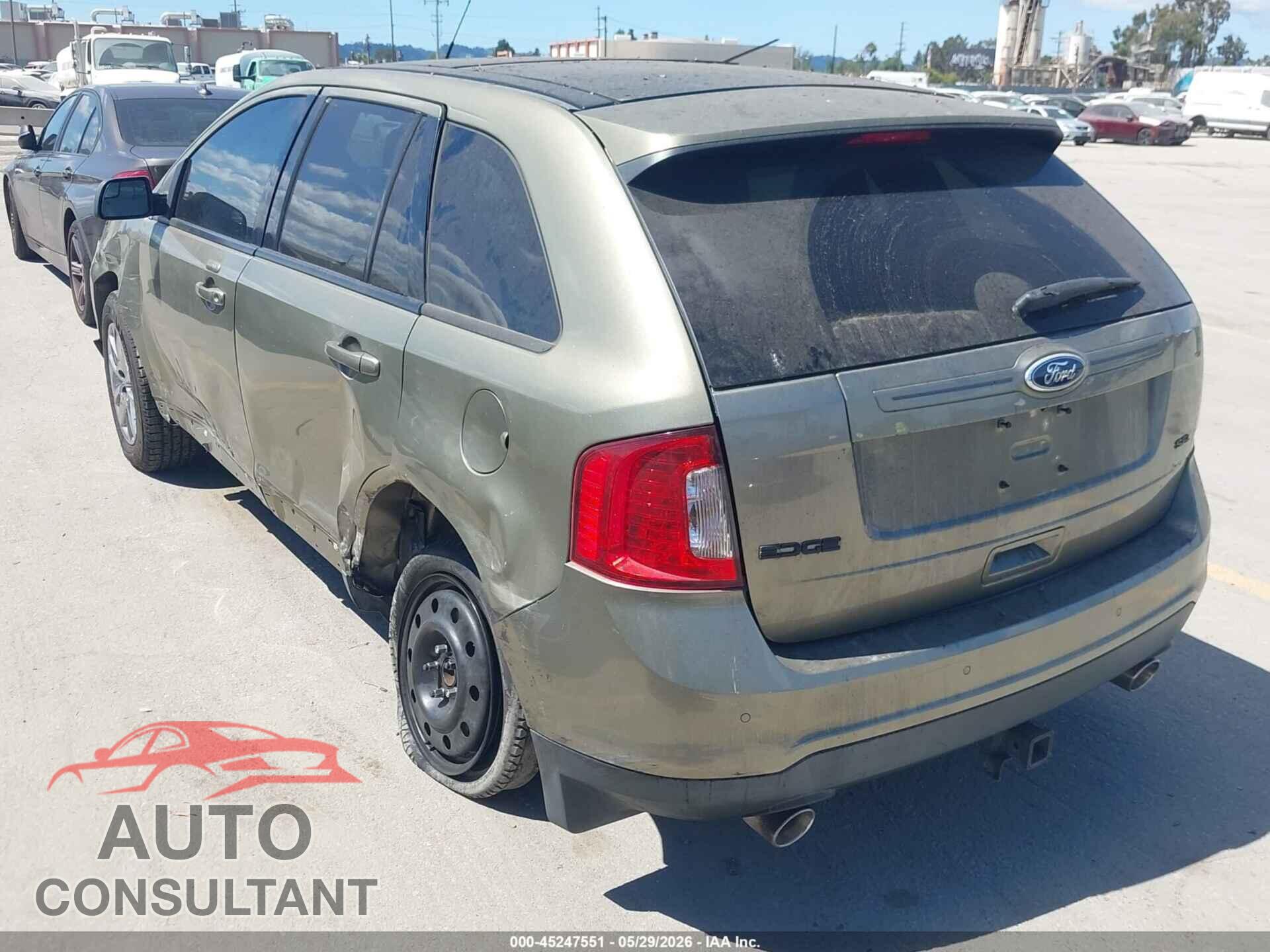 FORD EDGE 2012 - 2FMDK3JC9CBA04147
