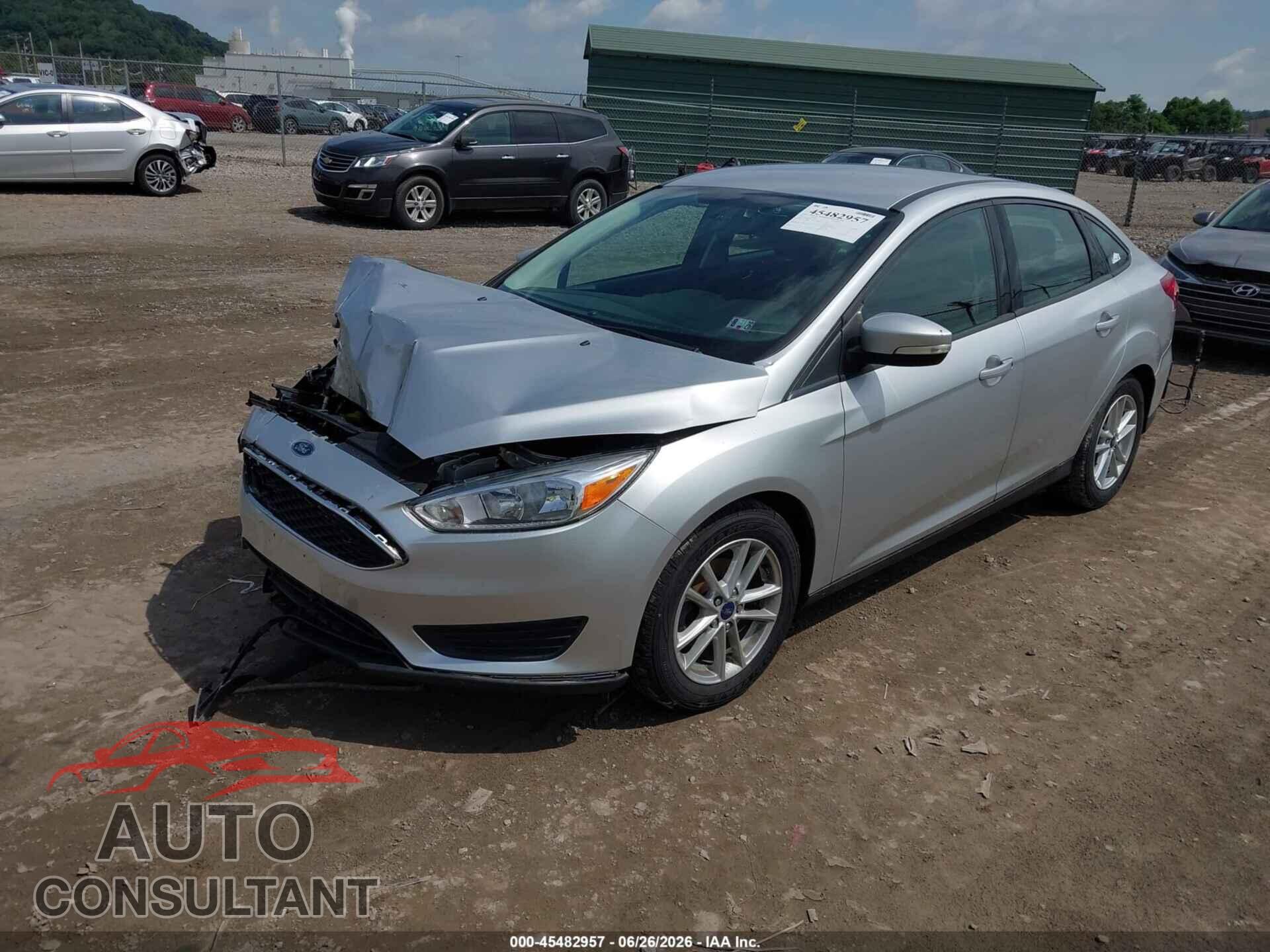 FORD FOCUS 2017 - 1FADP3F24HL302740