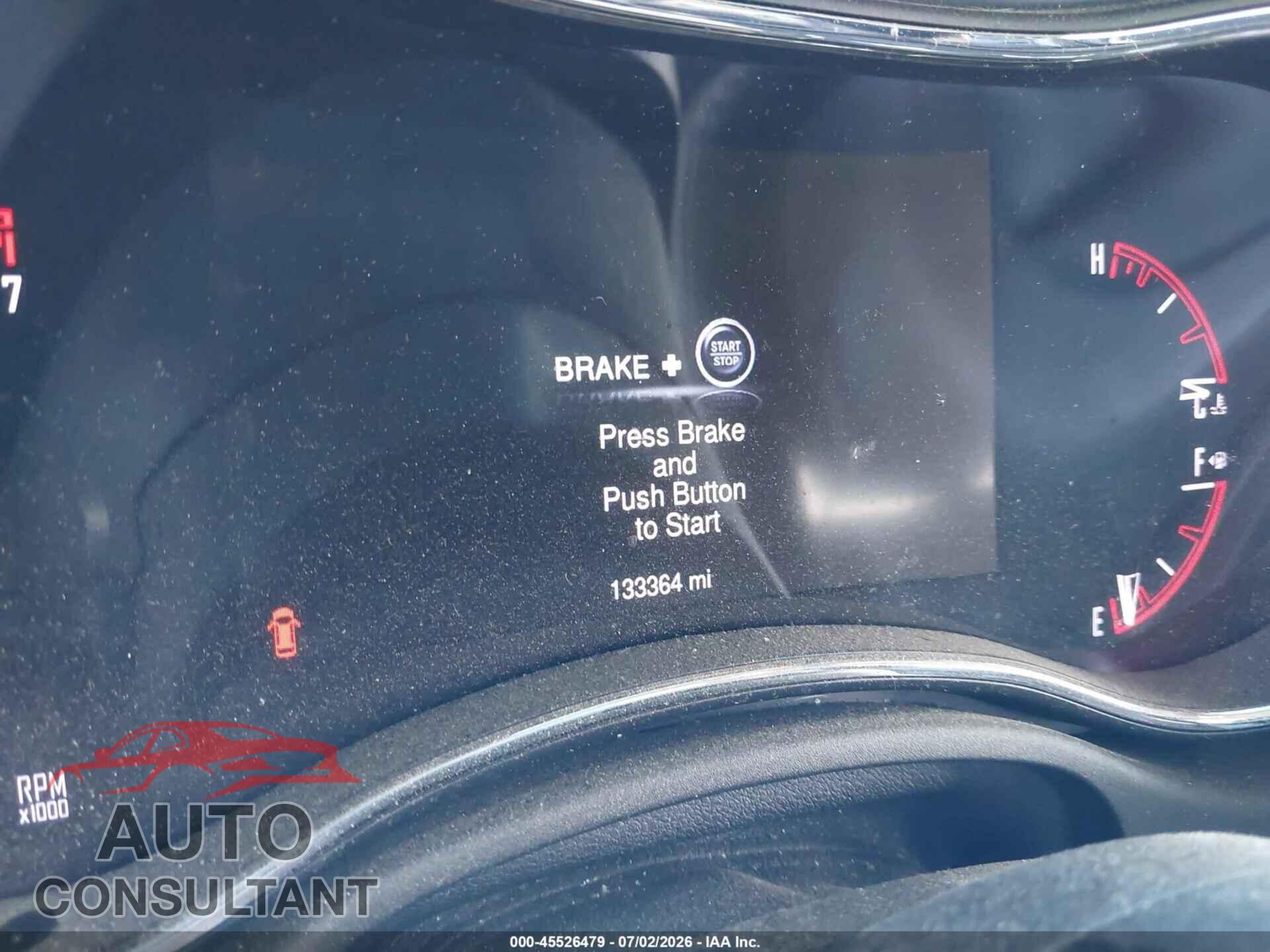 DODGE DURANGO 2015 - 1C4RDJEGXFC908261
