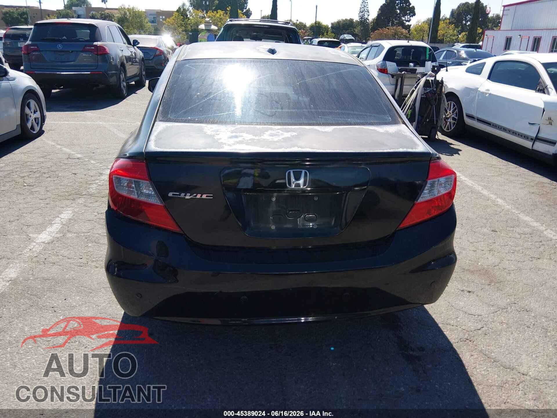 HONDA CIVIC 2012 - 2HGFB2F97CH565725