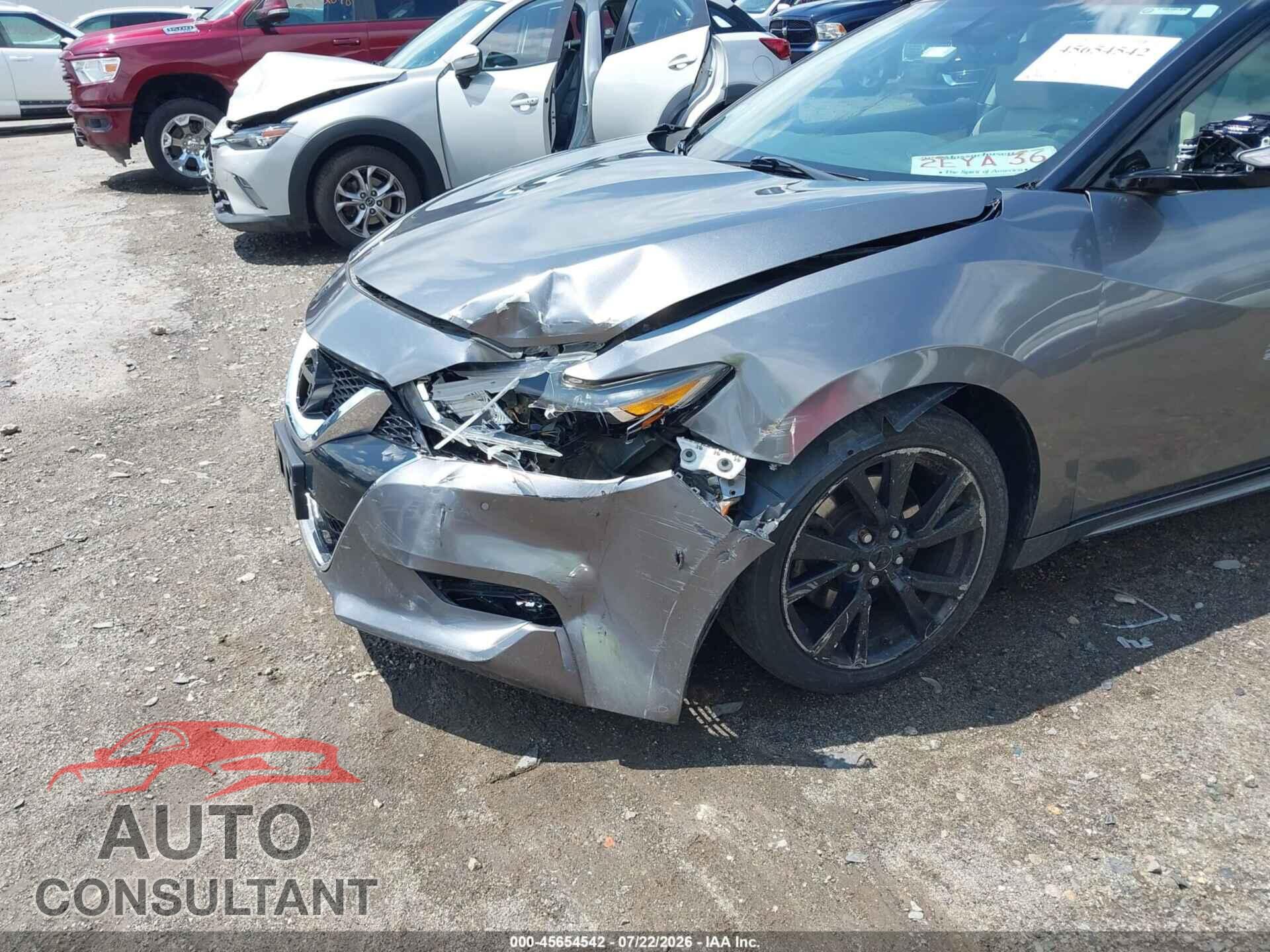 NISSAN MAXIMA 2017 - 1N4AA6AP9HC412840