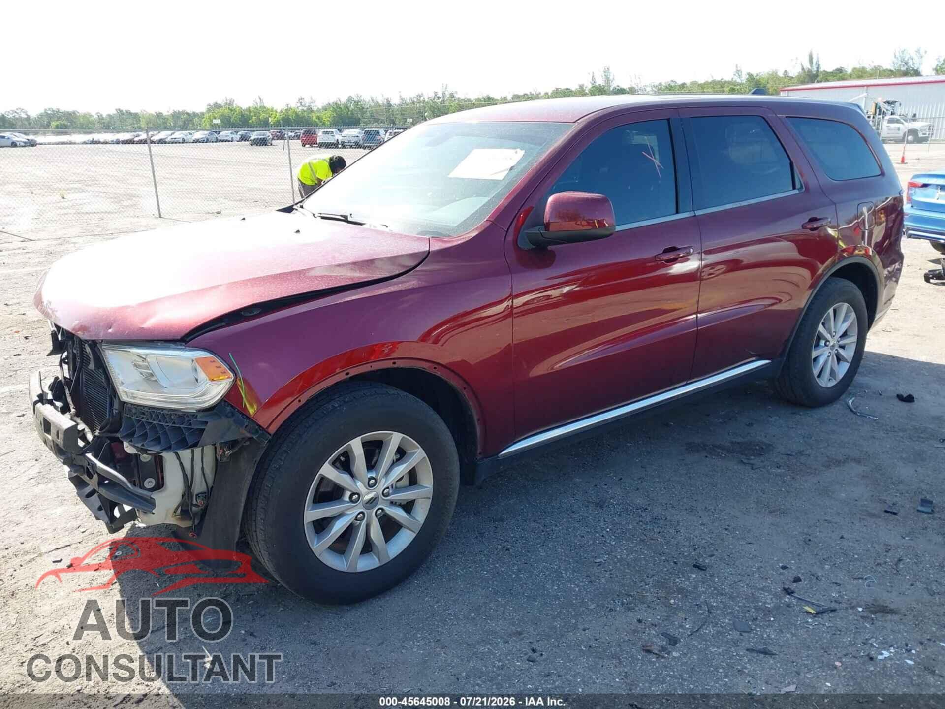 DODGE DURANGO 2019 - 1C4RDHAG5KC806326