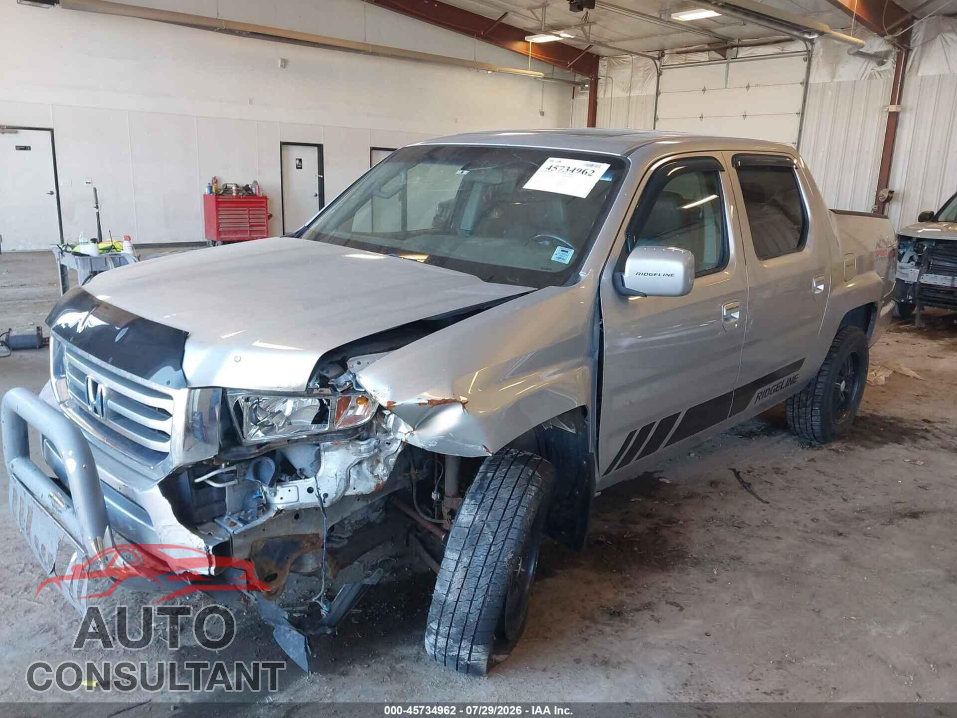 HONDA RIDGELINE 2012 - 5FPYK1F59CB551711