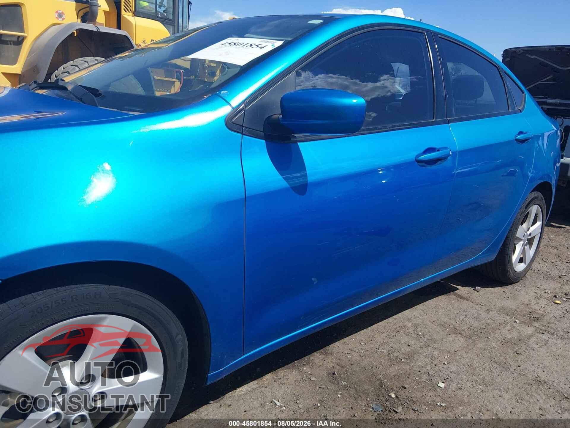 DODGE DART 2015 - 1C3CDFBBXFD223428