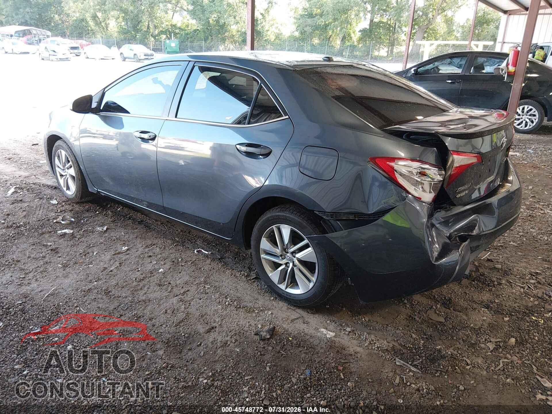 TOYOTA COROLLA 2015 - 2T1BPRHE5FC307283
