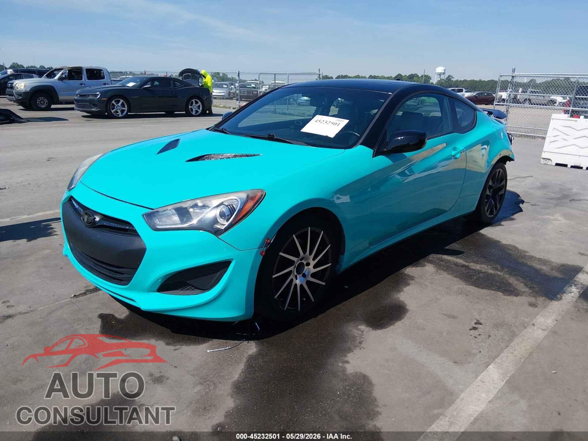 HYUNDAI GENESIS 2013 - KMHHT6KD9DU088957