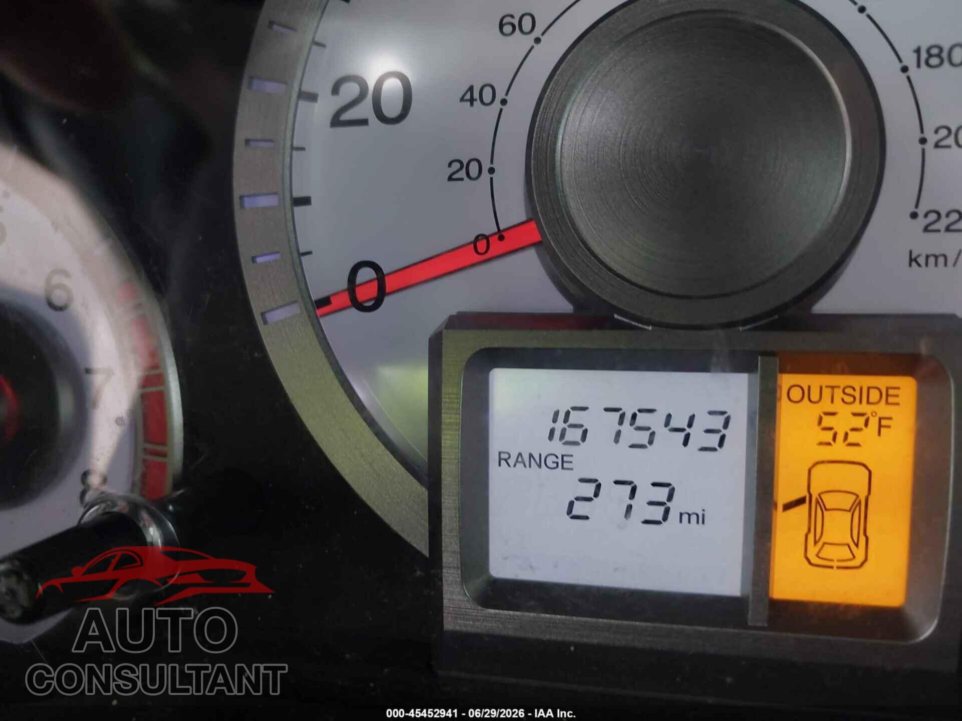 HONDA PILOT 2011 - 5FNYF4H53BB095781
