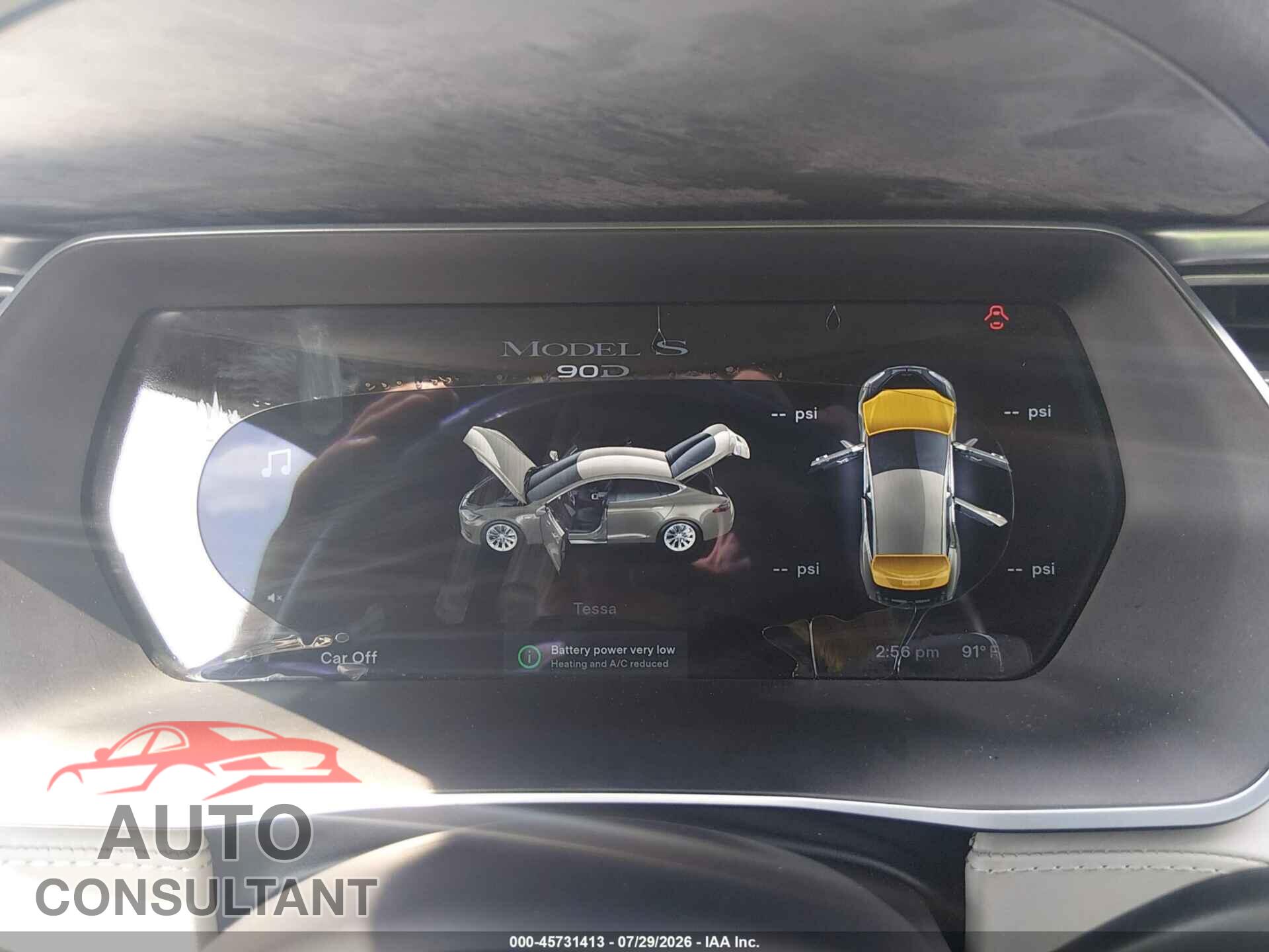TESLA MODEL S 2016 - 5YJSA1E22GF129097