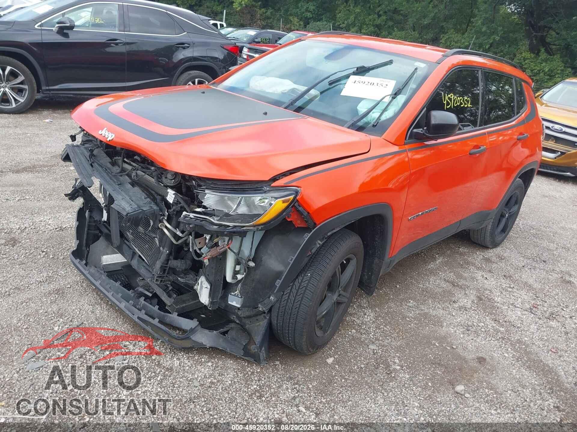 JEEP COMPASS 2018 - 3C4NJDAB0JT201153