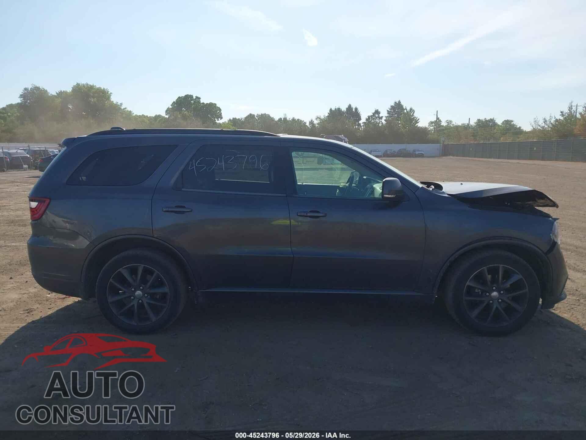 DODGE DURANGO 2018 - 1C4RDJDG0JC346414