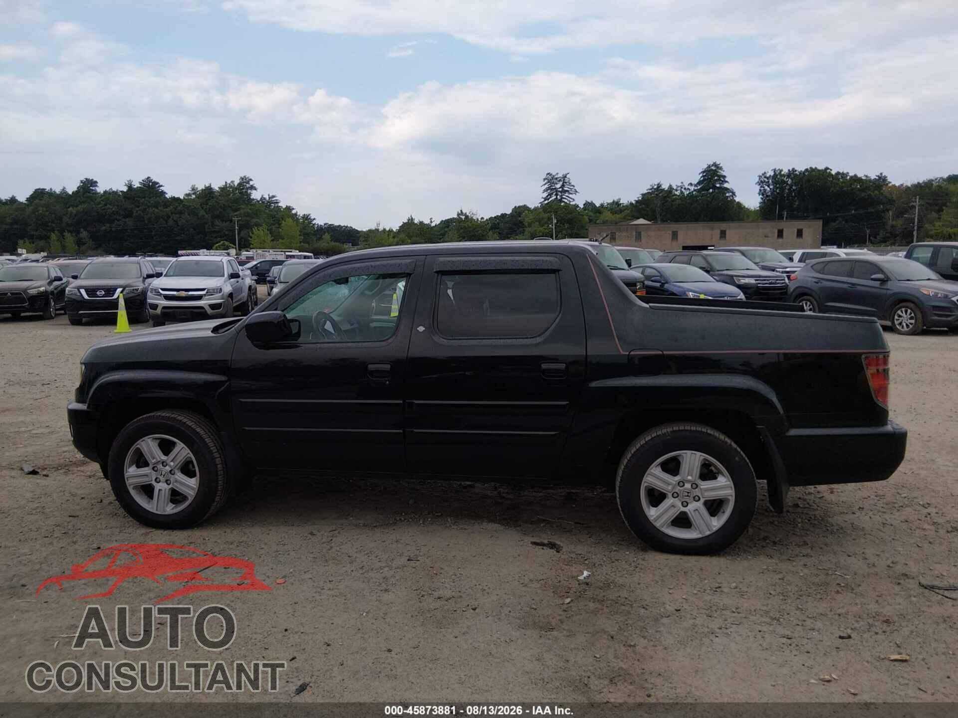 HONDA RIDGELINE 2013 - 5FPYK1F53DB013989