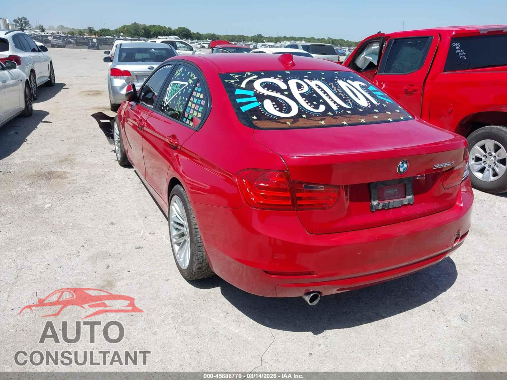 BMW 328D 2015 - WBA3D3C52FK158151