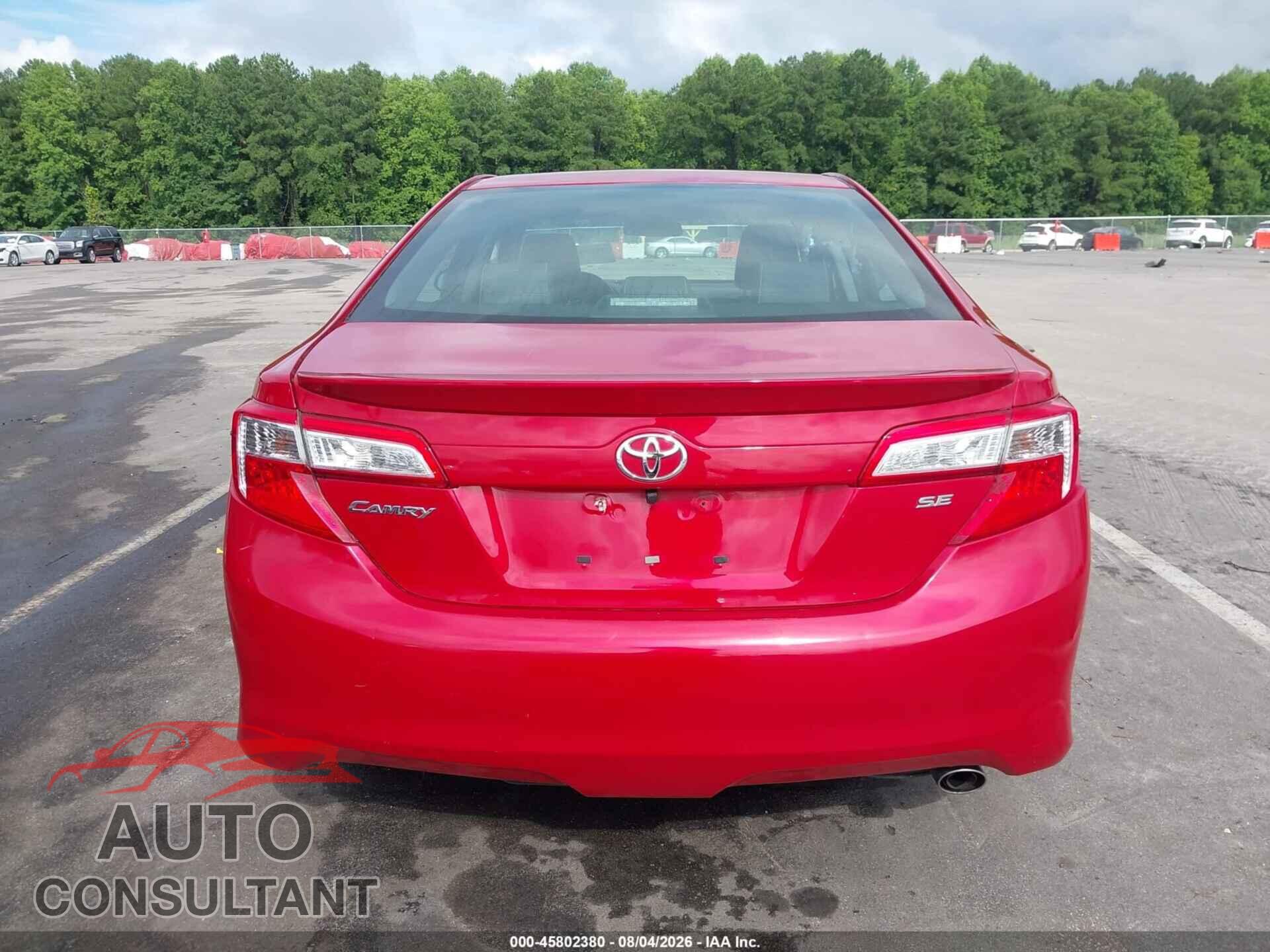 TOYOTA CAMRY 2014 - 4T1BF1FK7EU769578