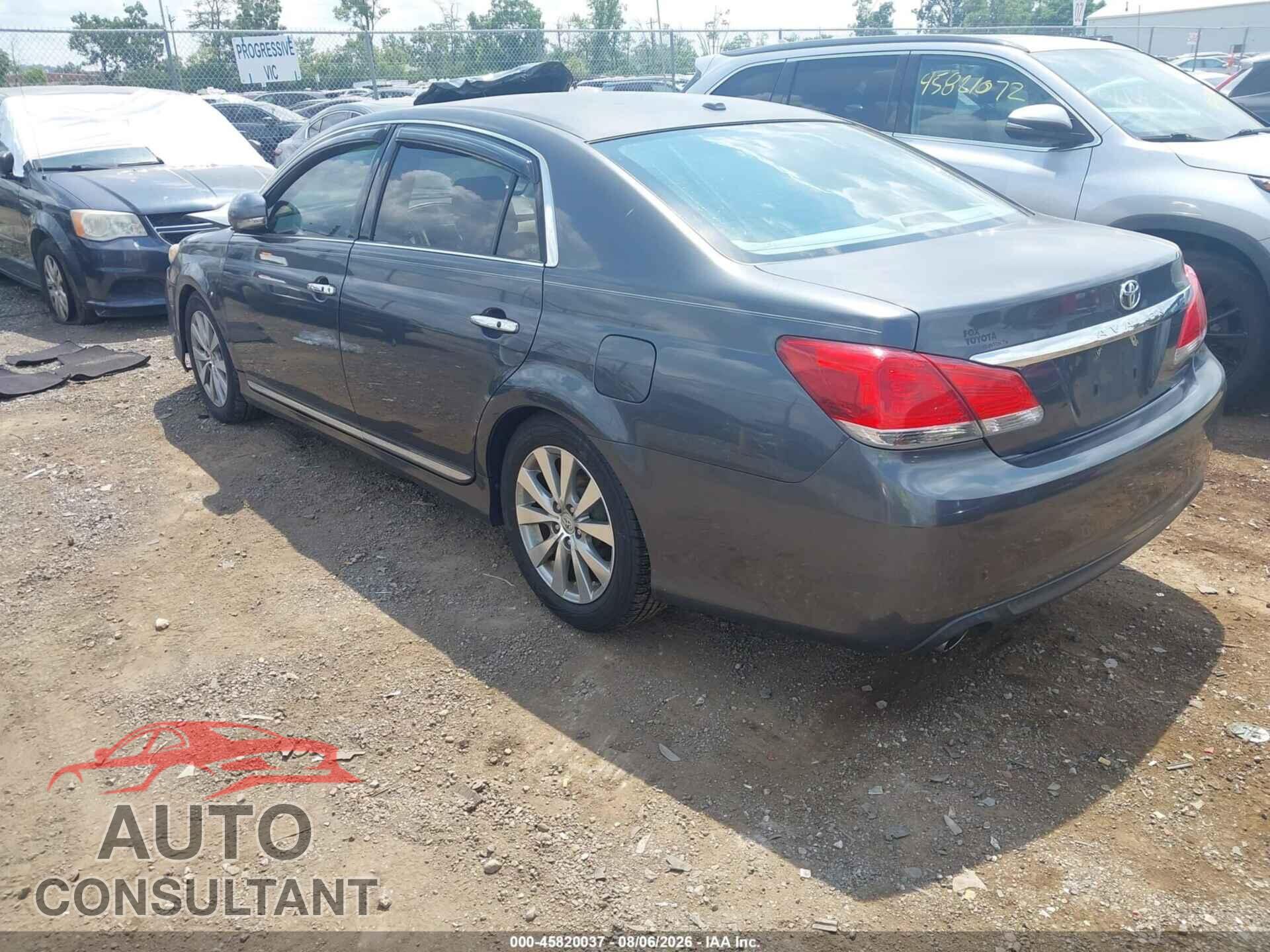 TOYOTA AVALON 2011 - 4T1BK3DB2BU431866