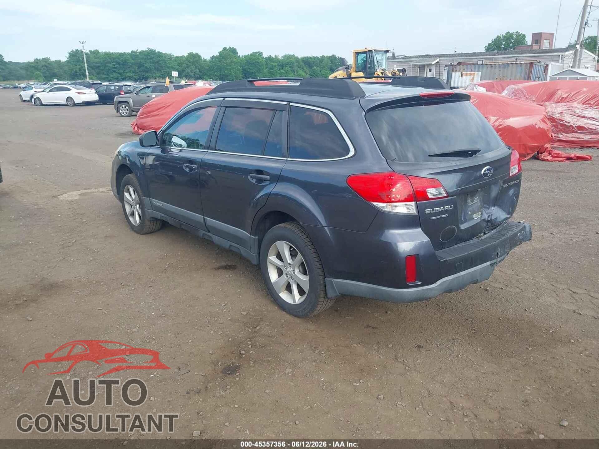 SUBARU OUTBACK 2013 - 4S4BRCCC4D3209361