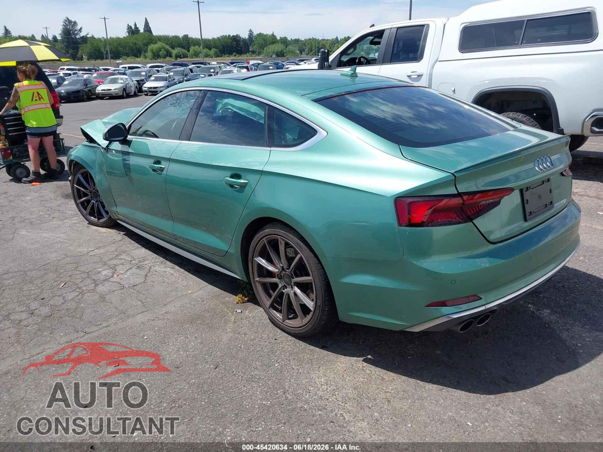 AUDI S5 2018 - WAUC4CF5XJA120595