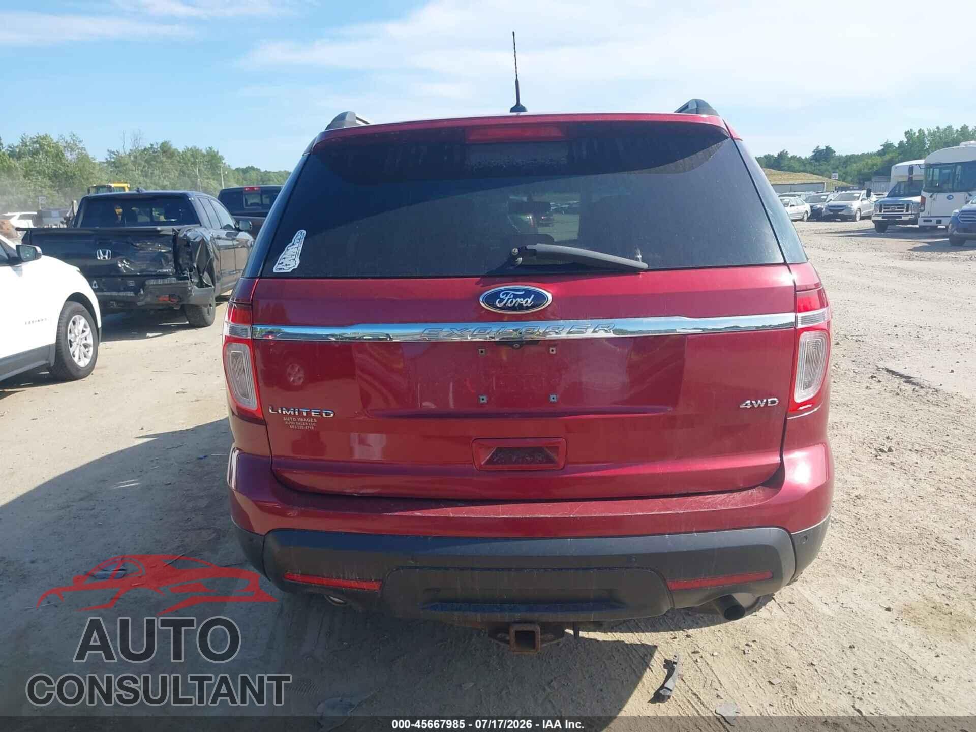 FORD EXPLORER 2013 - 1FM5K8F80DGA86169