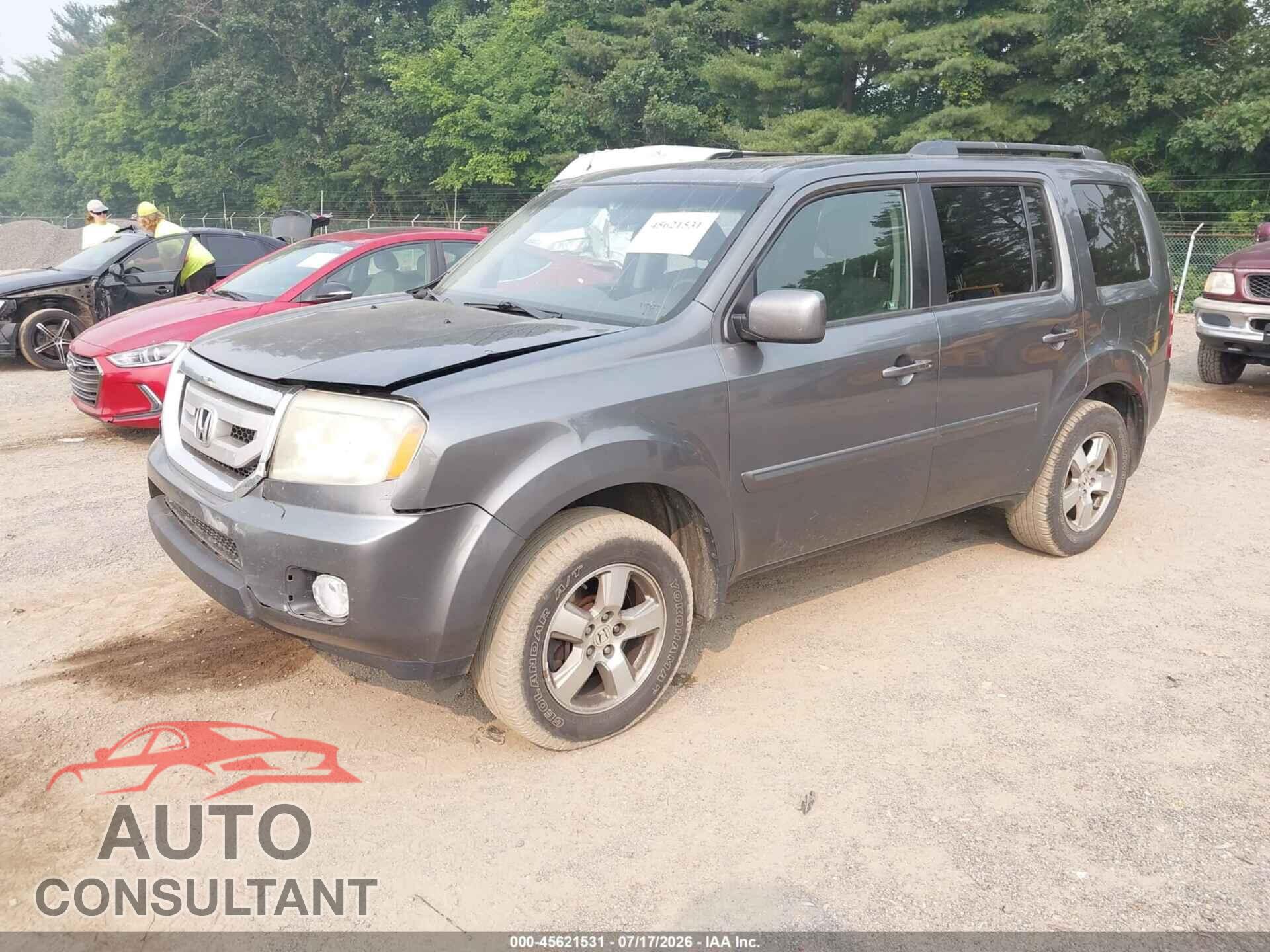HONDA PILOT 2011 - 5FNYF4H40BB055018