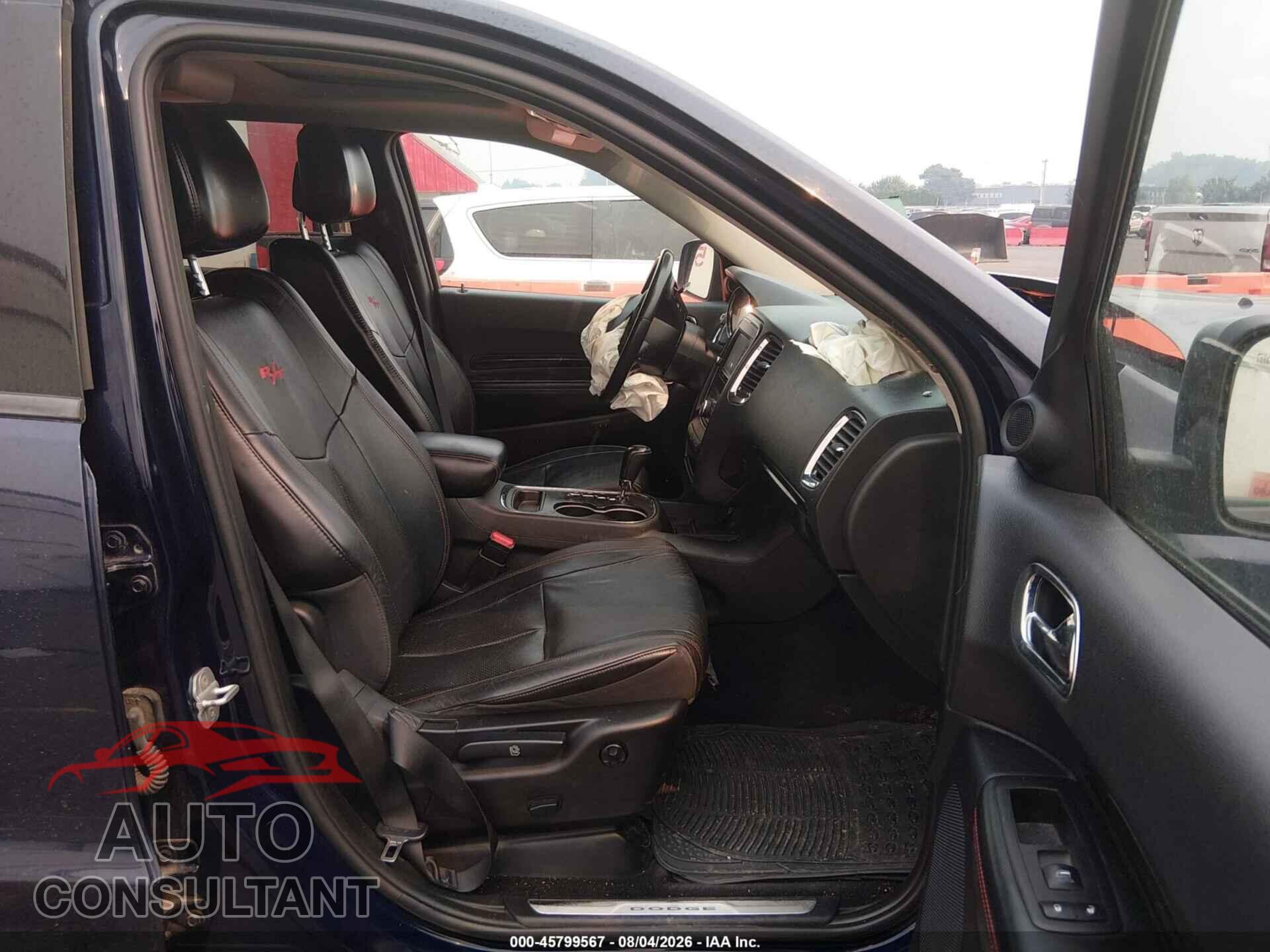 DODGE DURANGO 2012 - 1C4SDHCT3CC321647