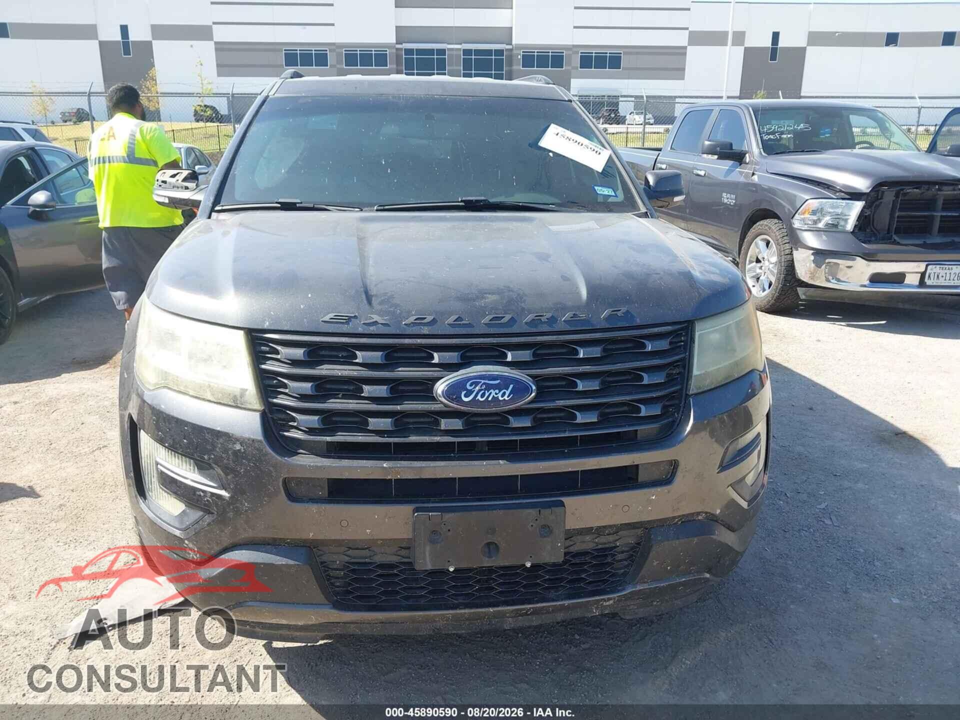 FORD EXPLORER 2017 - 1FM5K7D87HGB70265