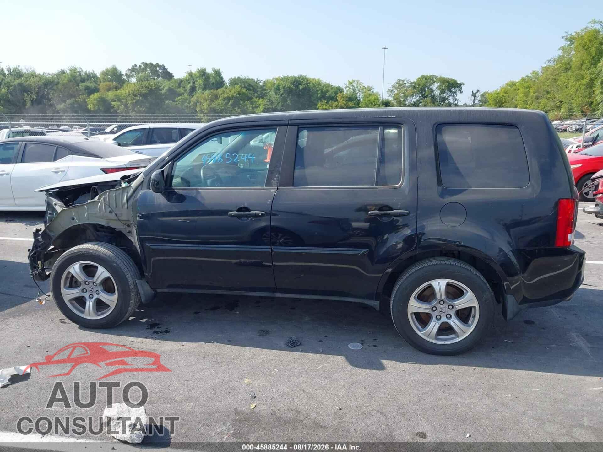 HONDA PILOT 2014 - 5FNYF3H69EB012376