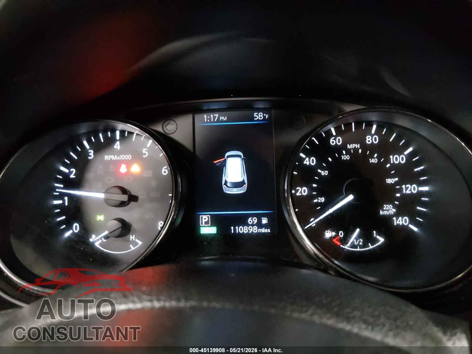 NISSAN ROGUE 2018 - KNMAT2MVXJP524231