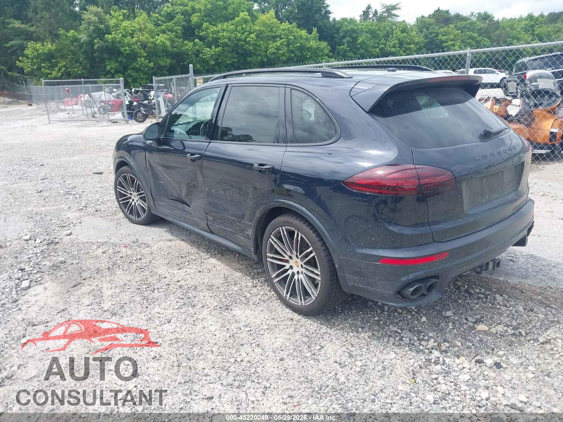 PORSCHE CAYENNE 2017 - WP1AD2A27HLA82225